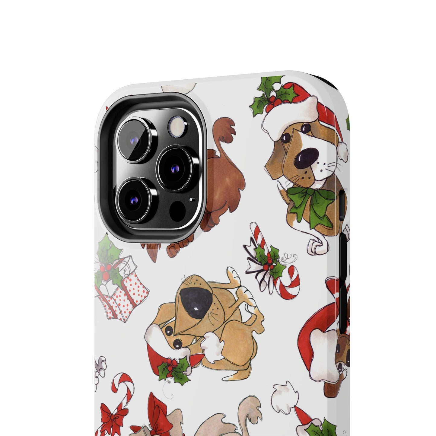 Doggie Toss White Phone Case