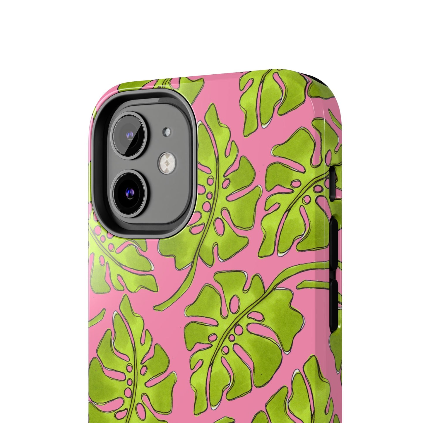 Big Leaf Pink Phone Case