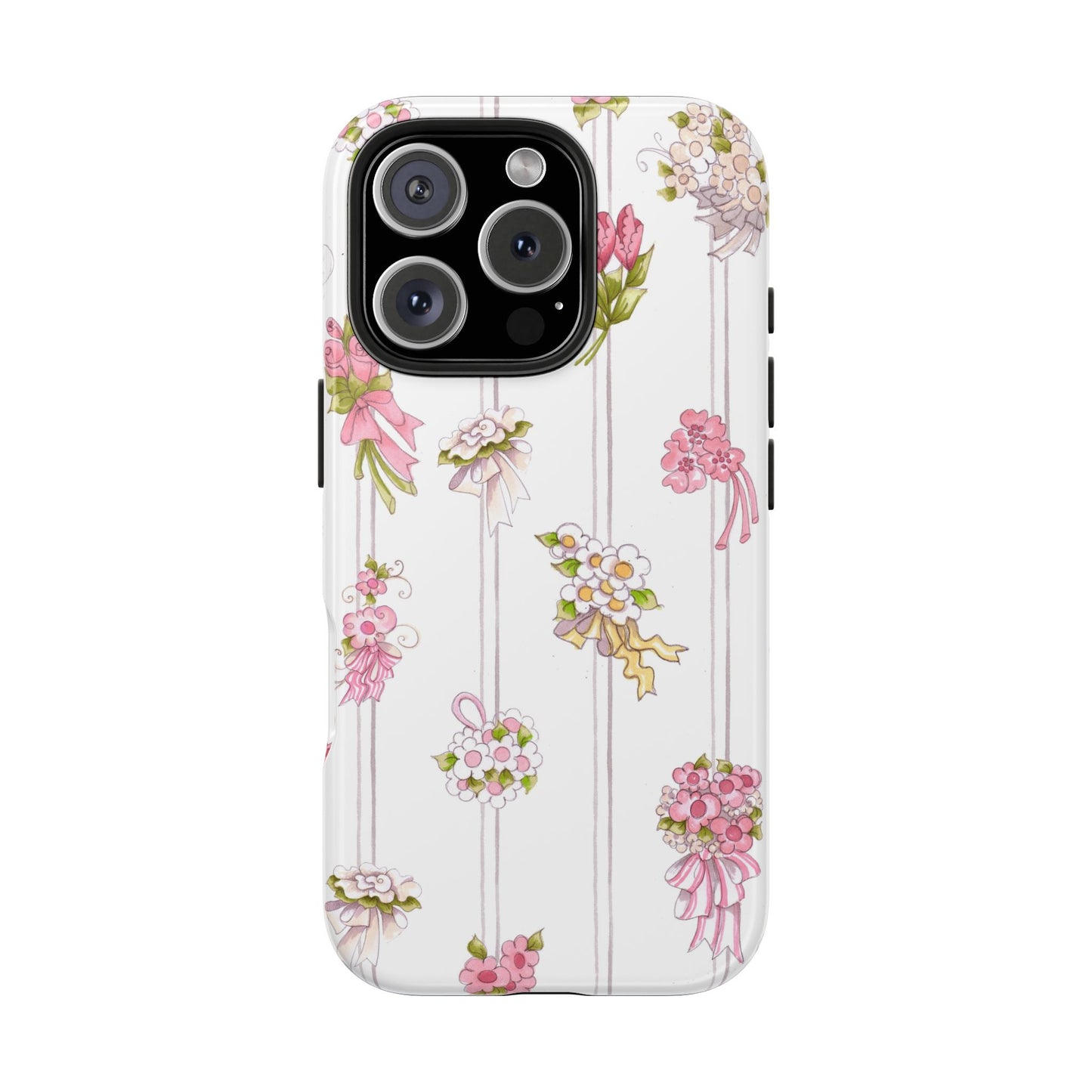 Bouquet Stripe Phone Case