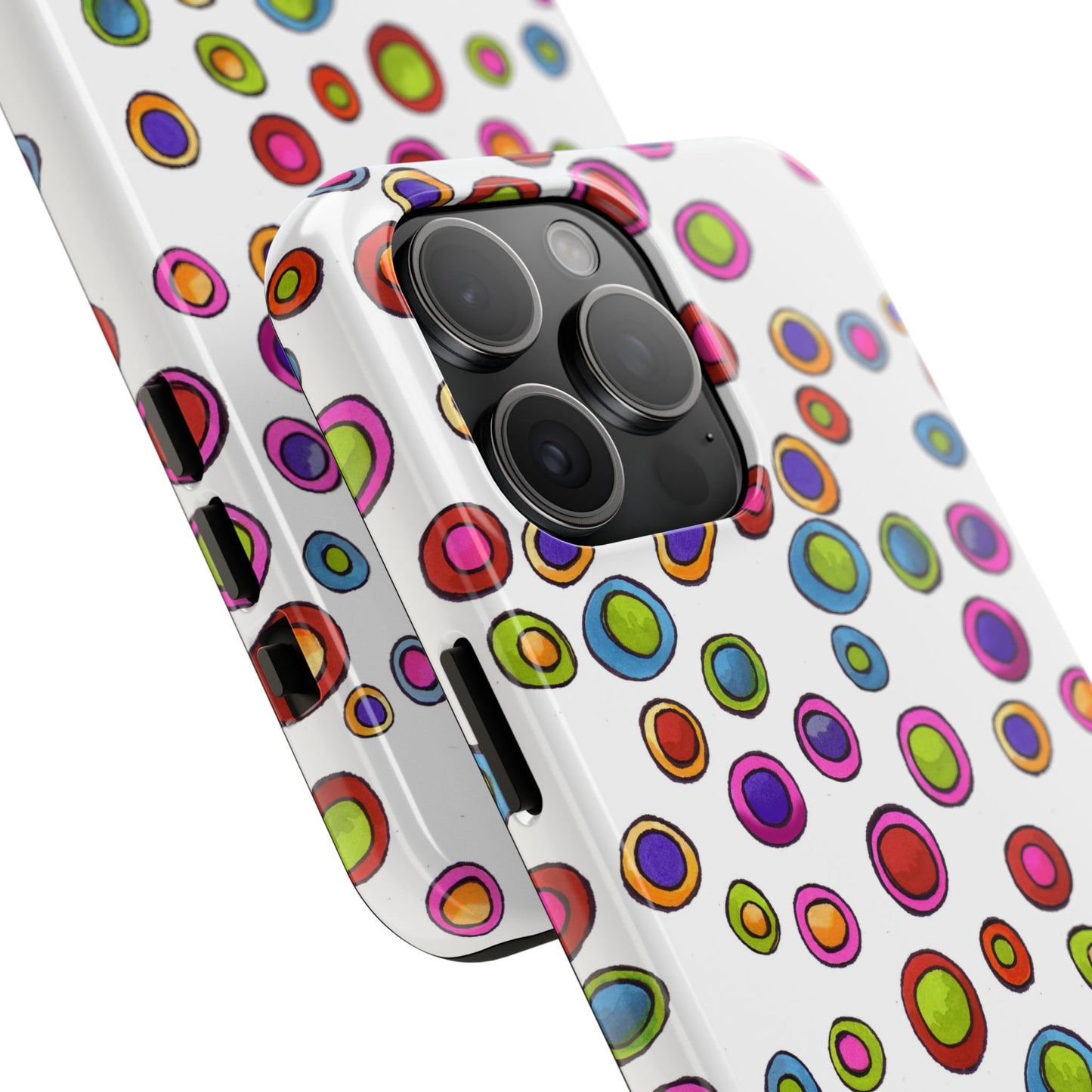 Dopey Dots White Phone Case