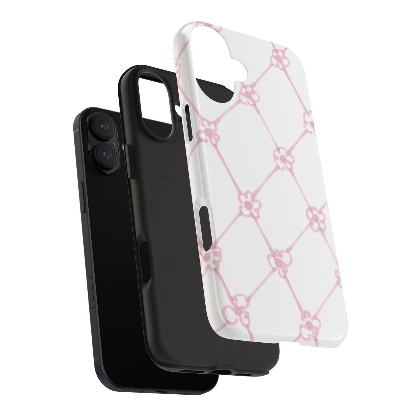 Flower Model Scroll Phone Case