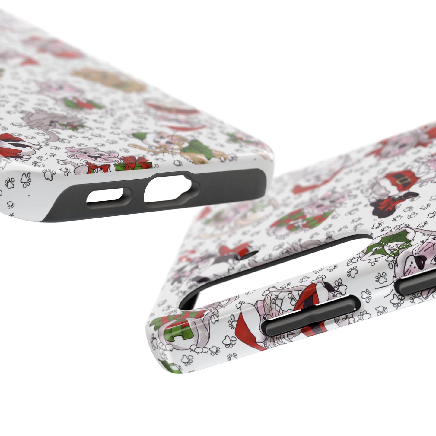 Kitty Blizzard White Phone Case