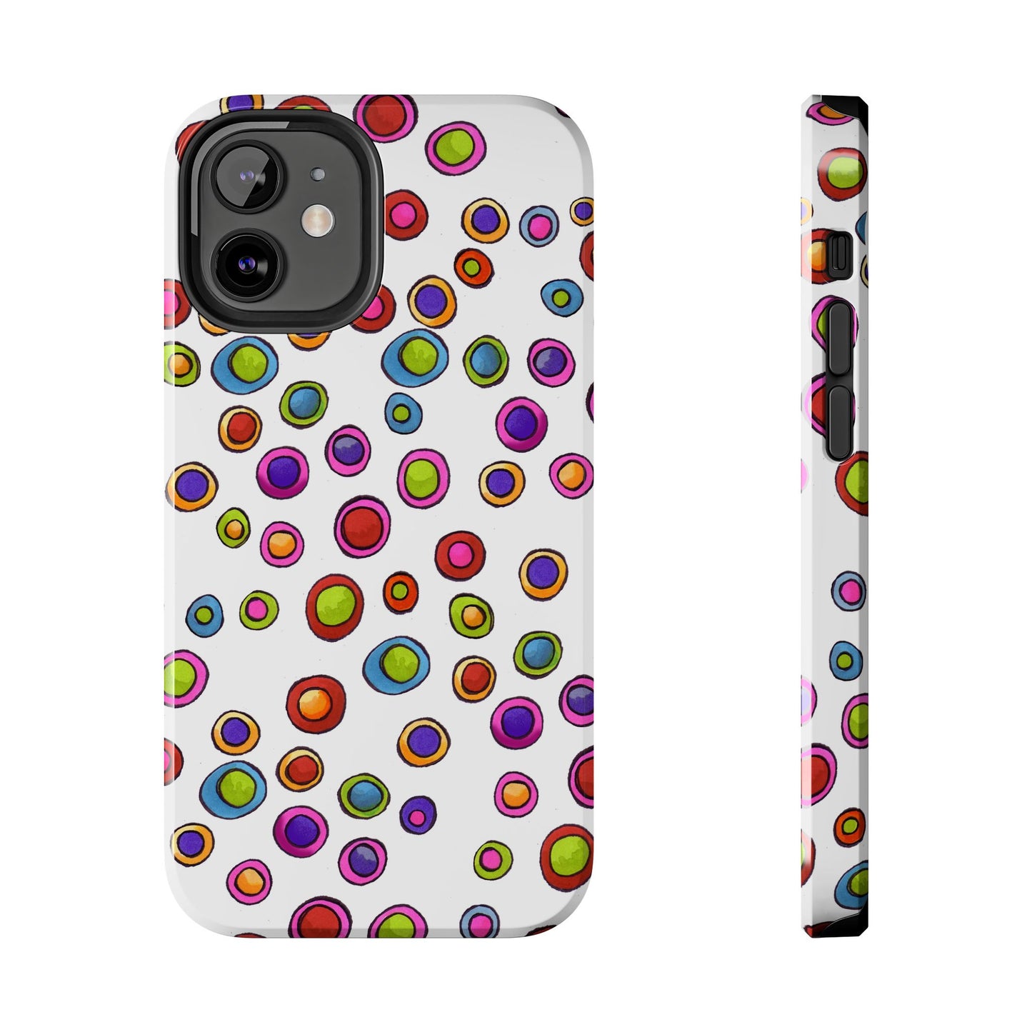 Dopey Dots White Phone Case