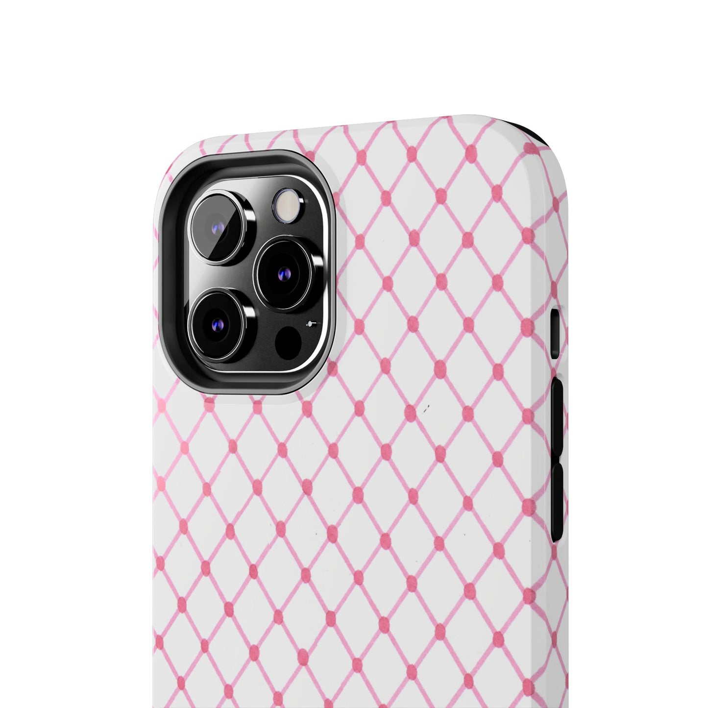 Diamond White / Pink Phone Case