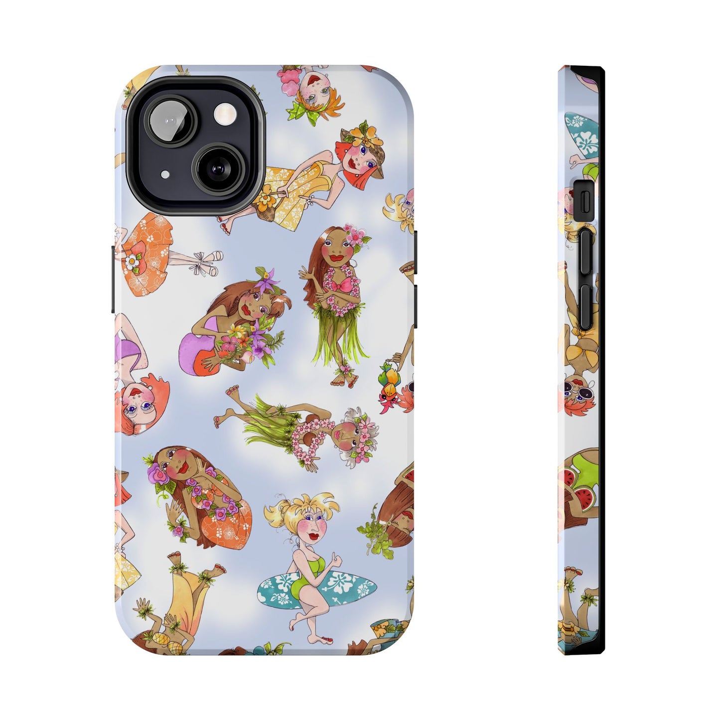 Island Toss Blue Sky Phone Case