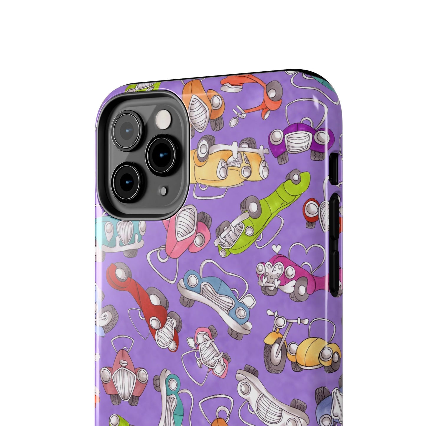 Pile Up Purple Phone Case