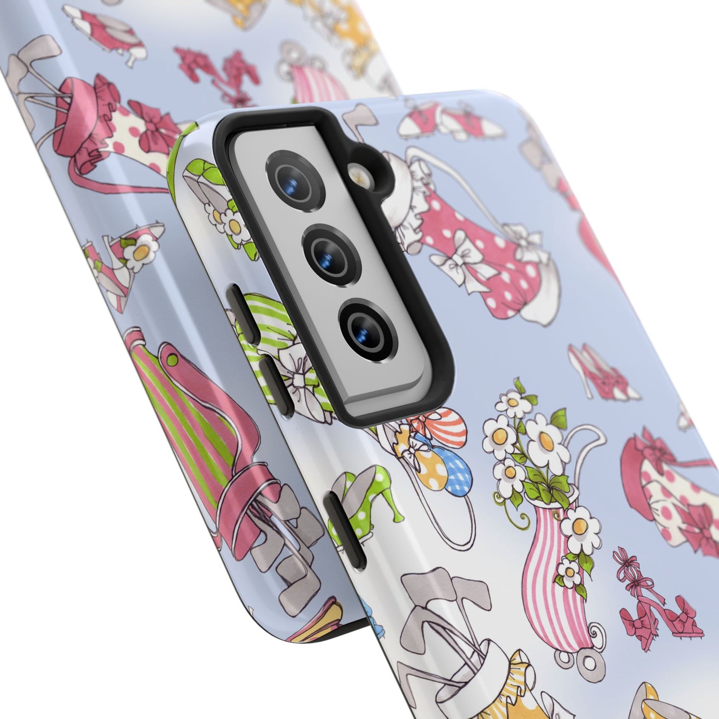 Bags & Shoes Blue Phone Case