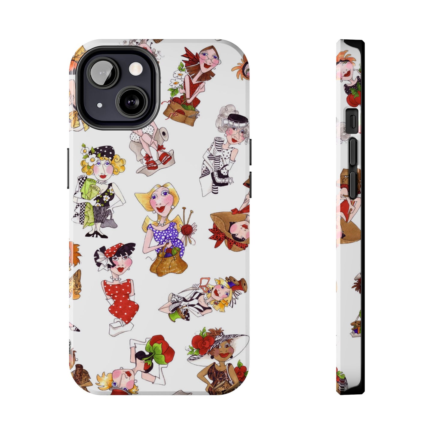 Creative Toss White Phone Case