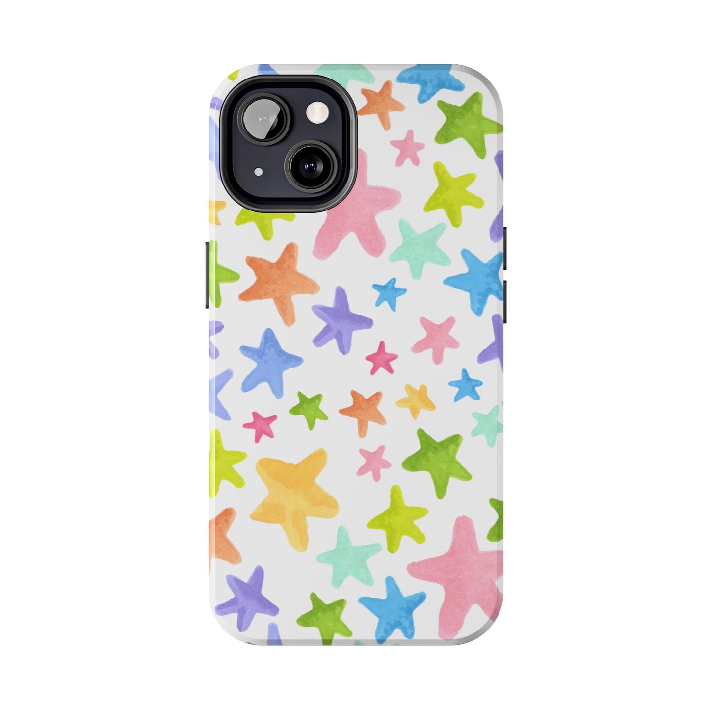 Happy Stars White Phone Case