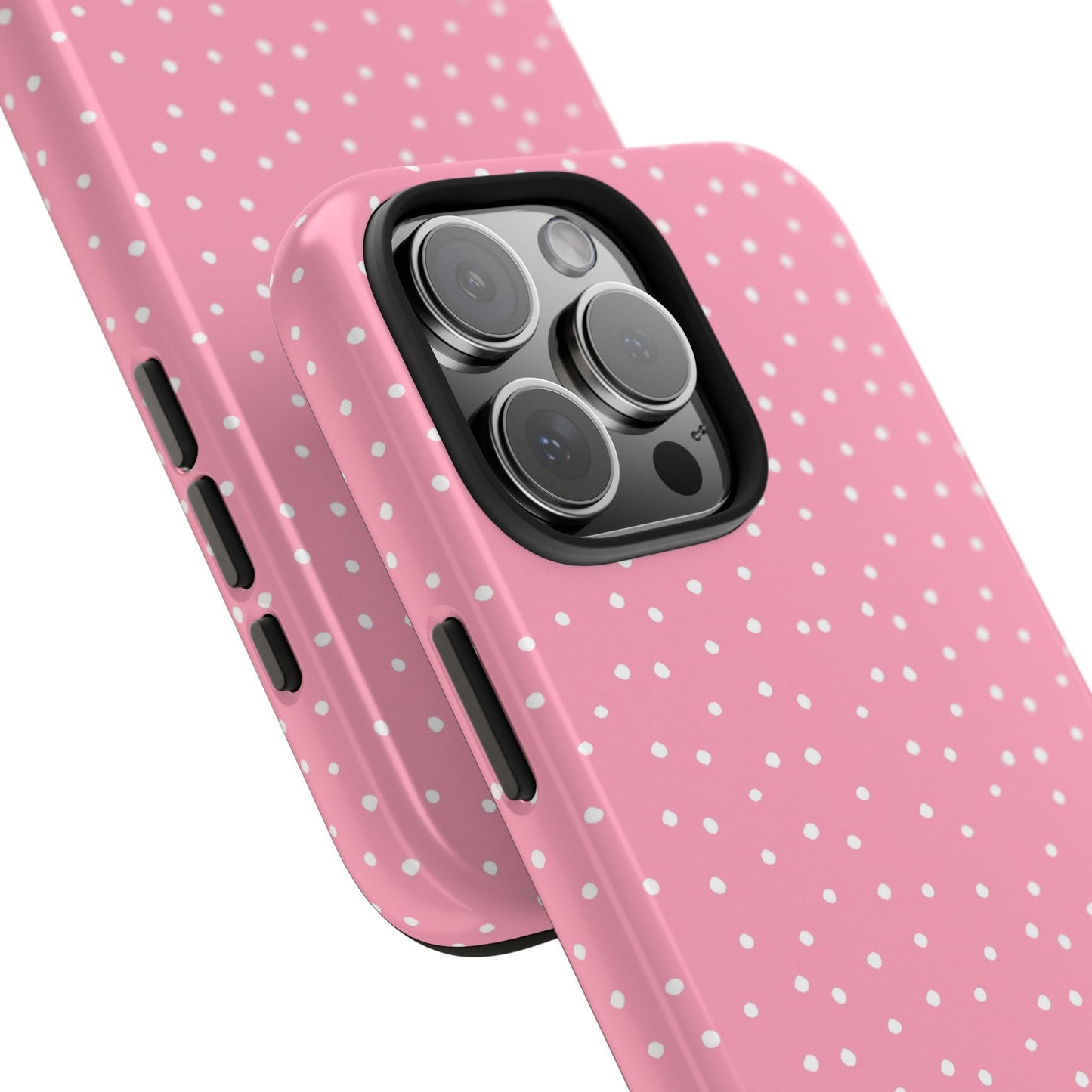 Dinky Dots Pink / White Phone Case