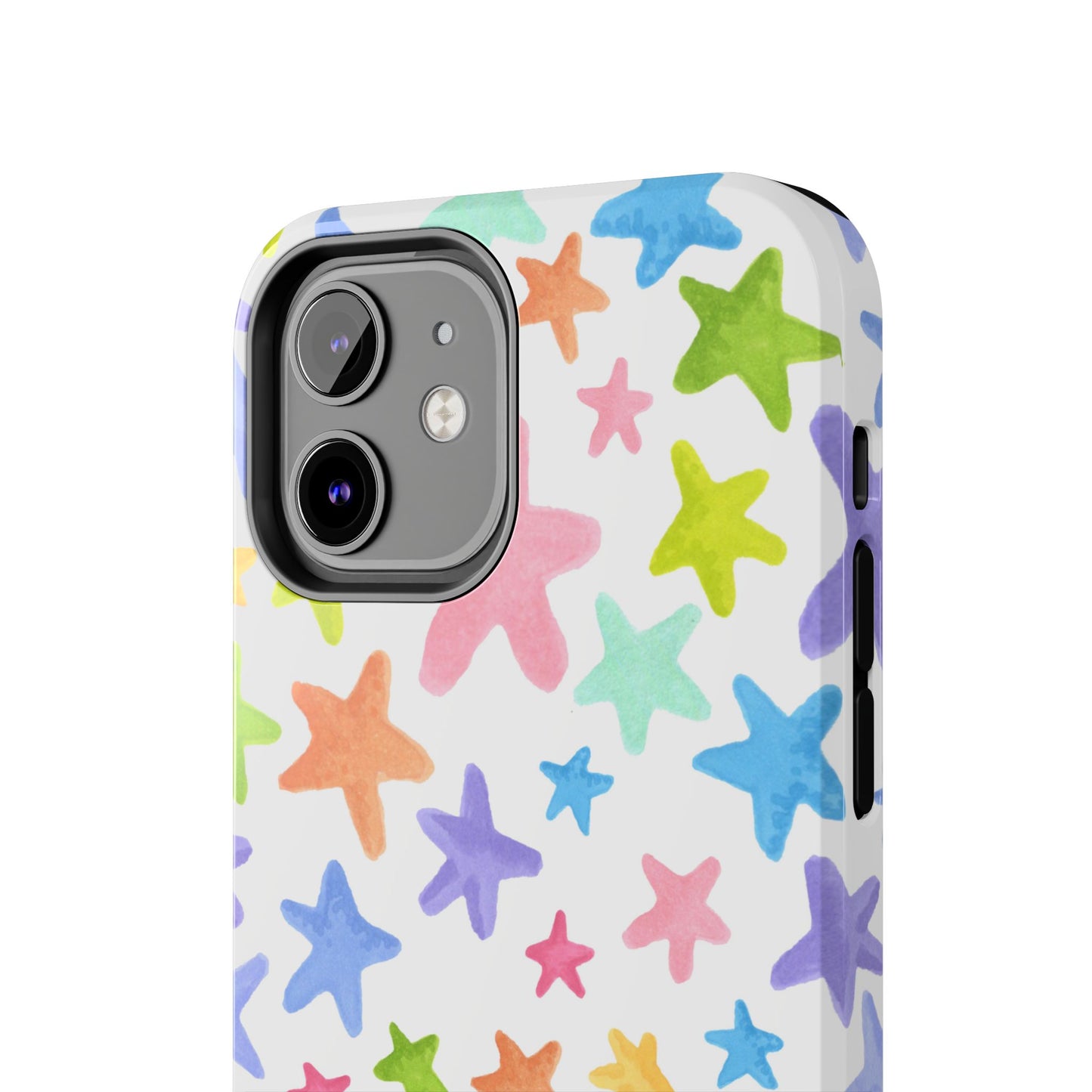 Happy Stars White Phone Case