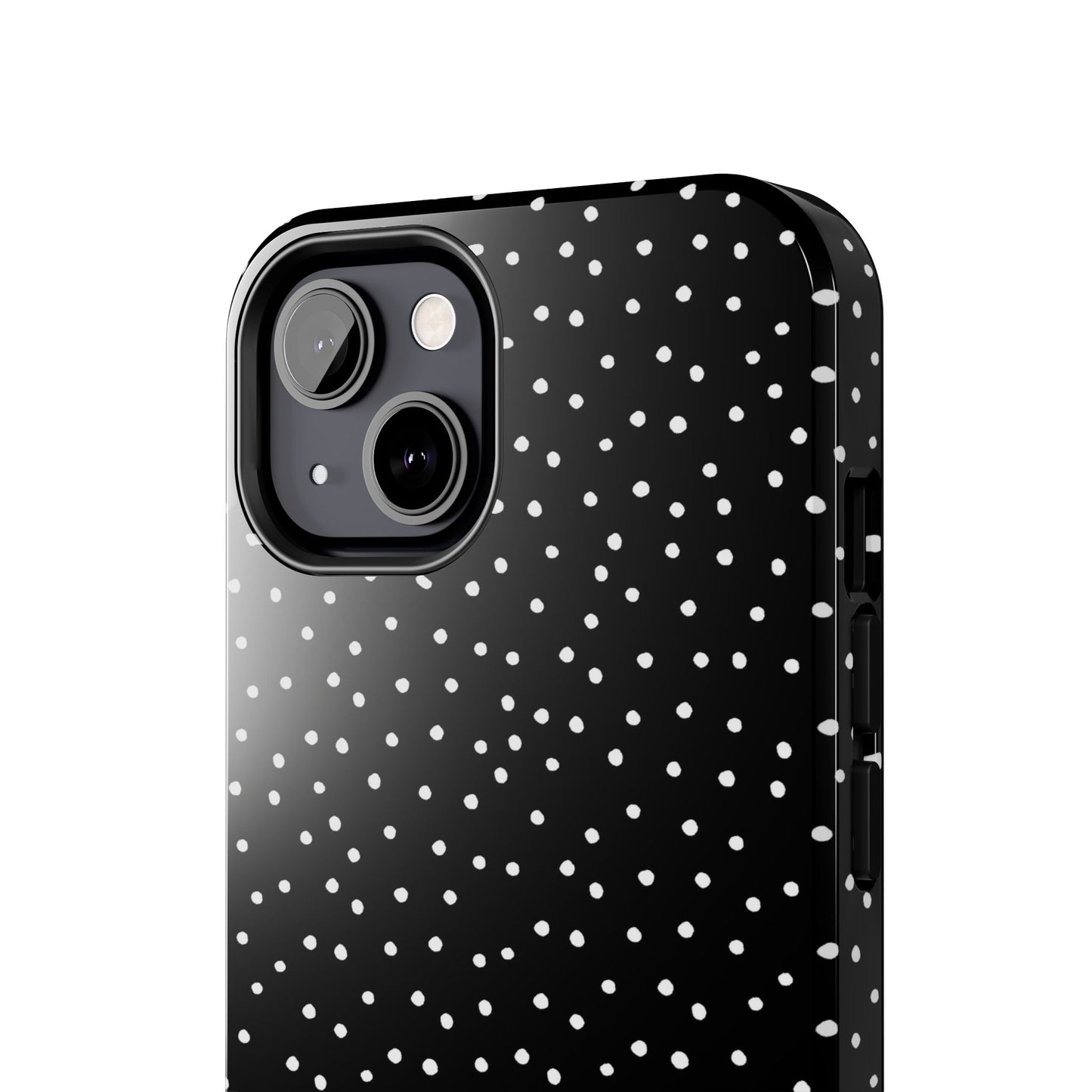 Dinky Dots Black / White Phone Case