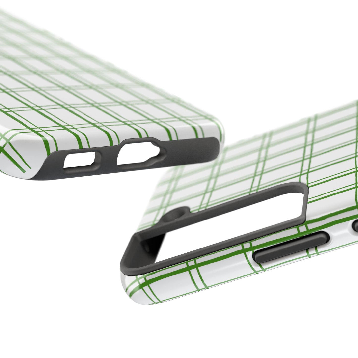 Kitchen Plaid White / Green Phone Case