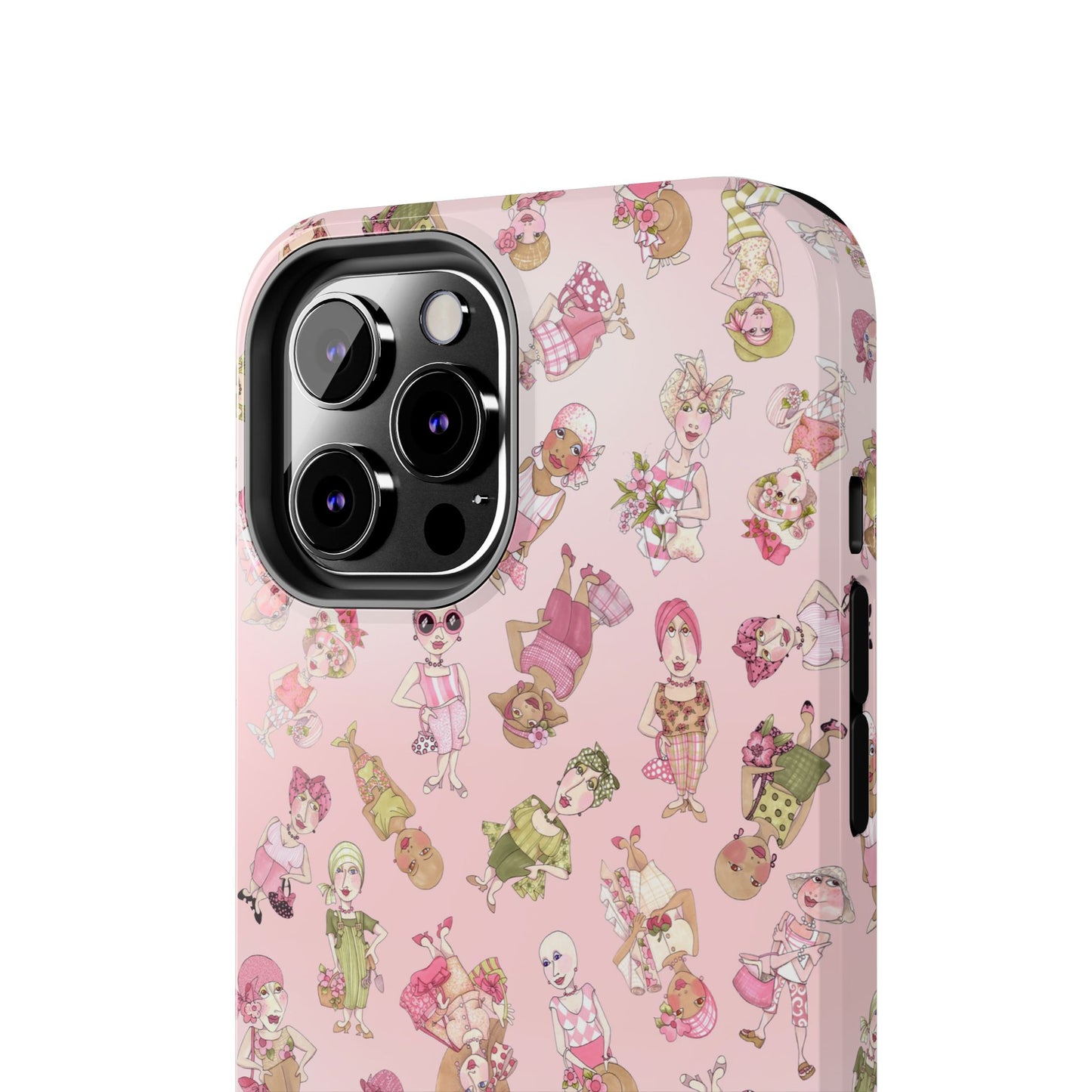 Tossed Ladies Pink Phone Case