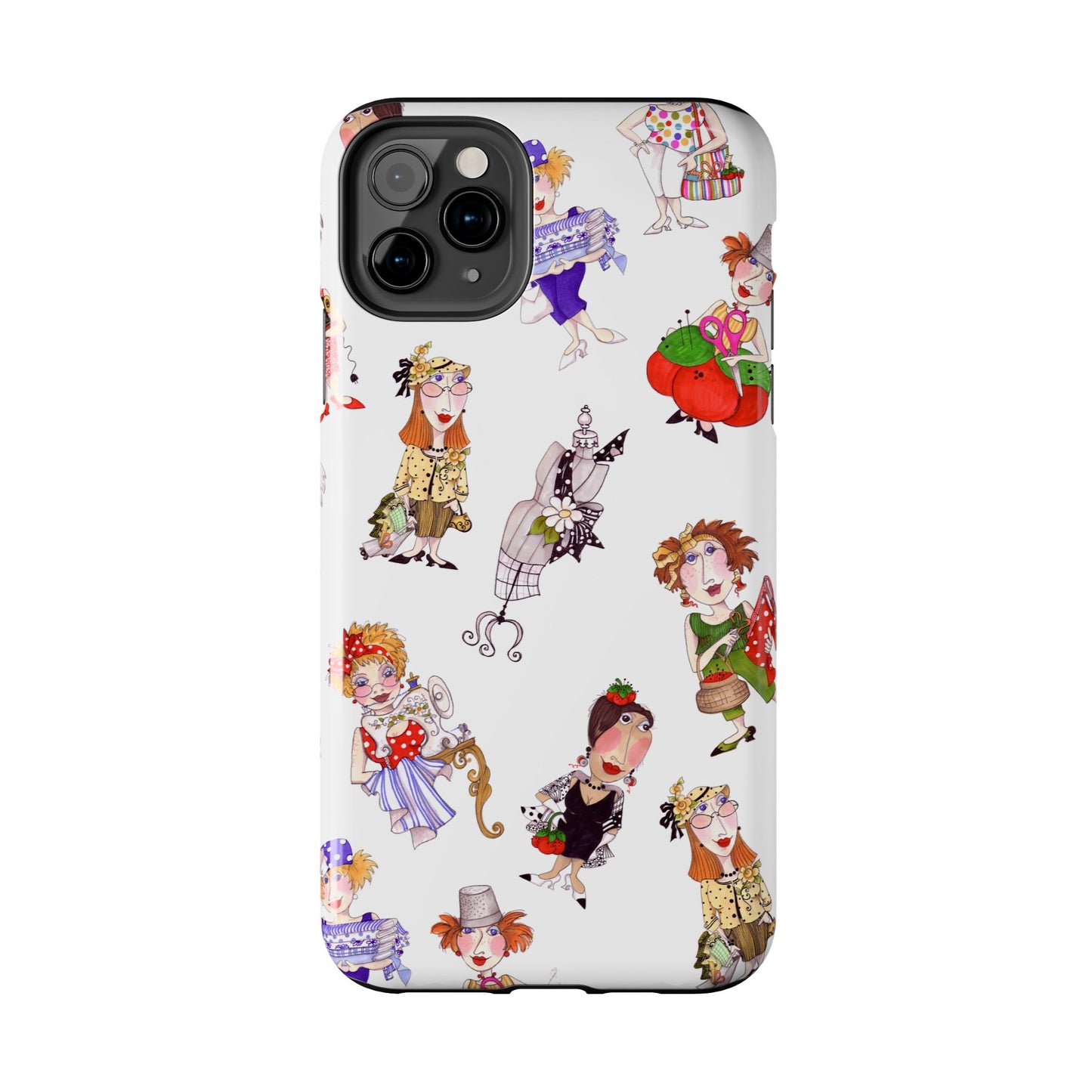 Sewphisticates White Phone Case