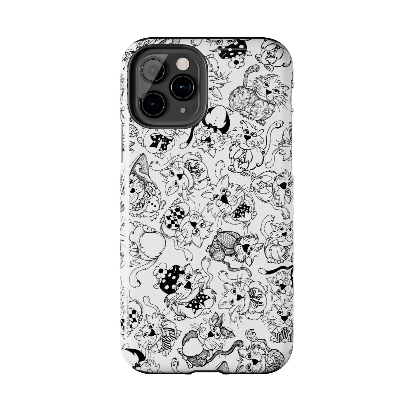 So Kitties Tossed White Phone Case