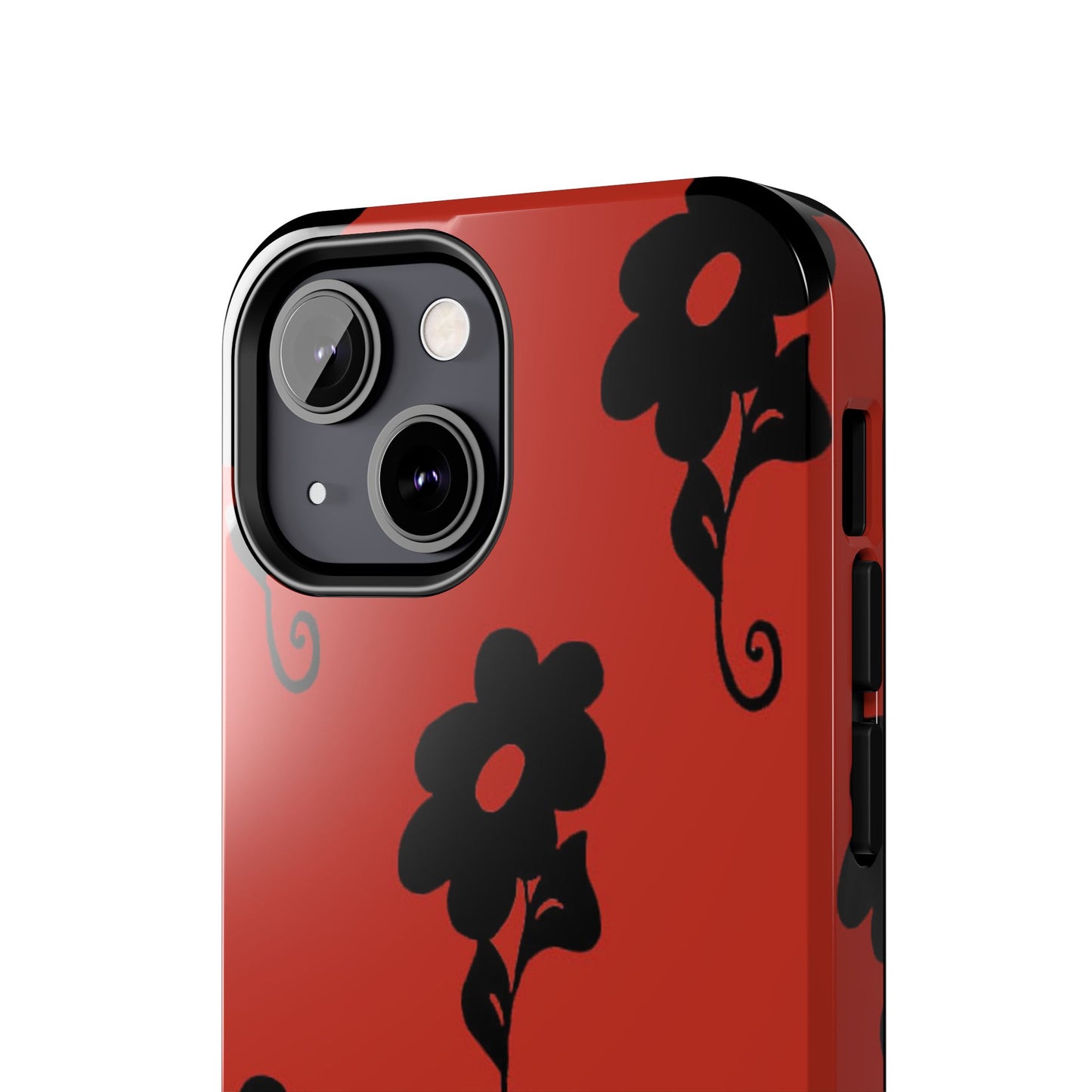 Daring Daisy Red Phone Case