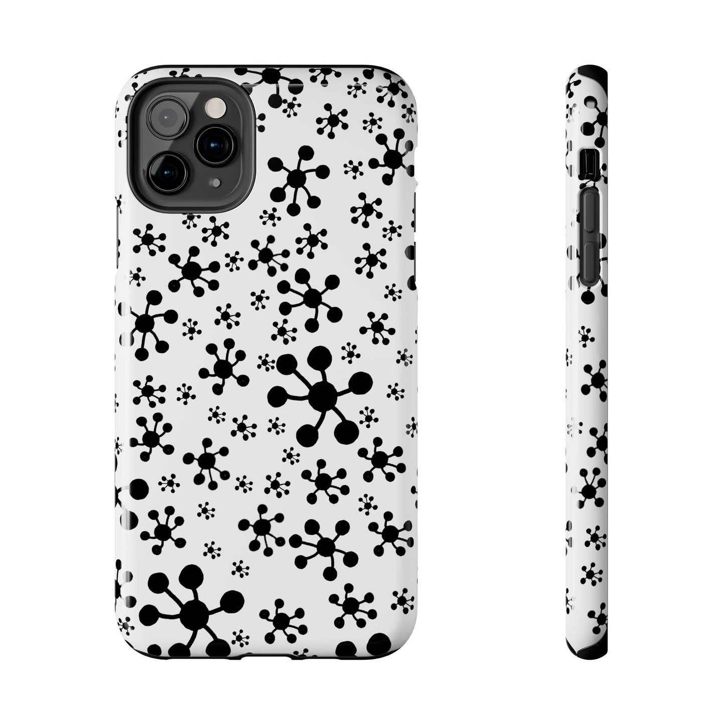 Jacks White / Black Phone Case