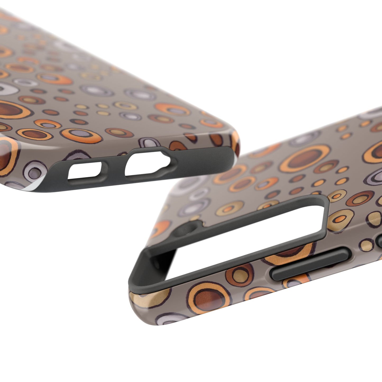 Doggy Dots Gray Phone Case