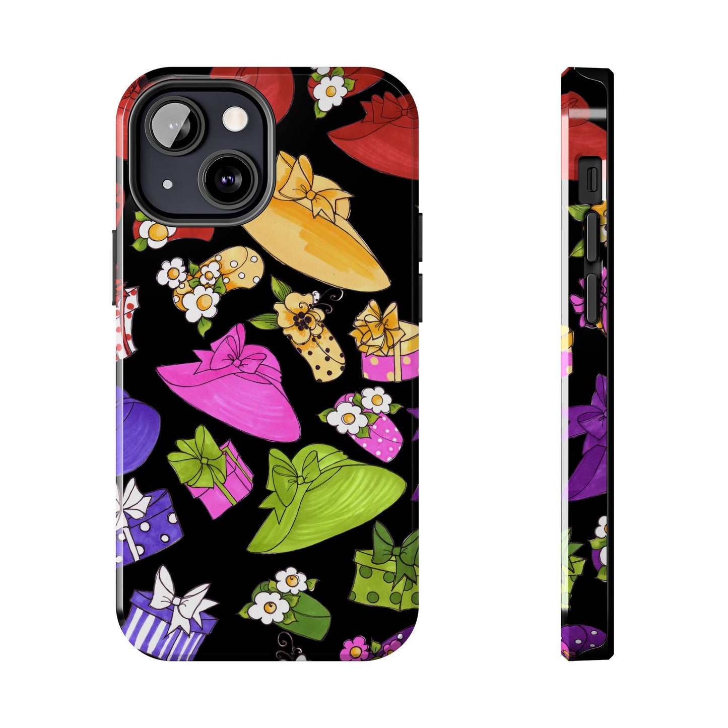 Accessories Tossed Black Phone Case