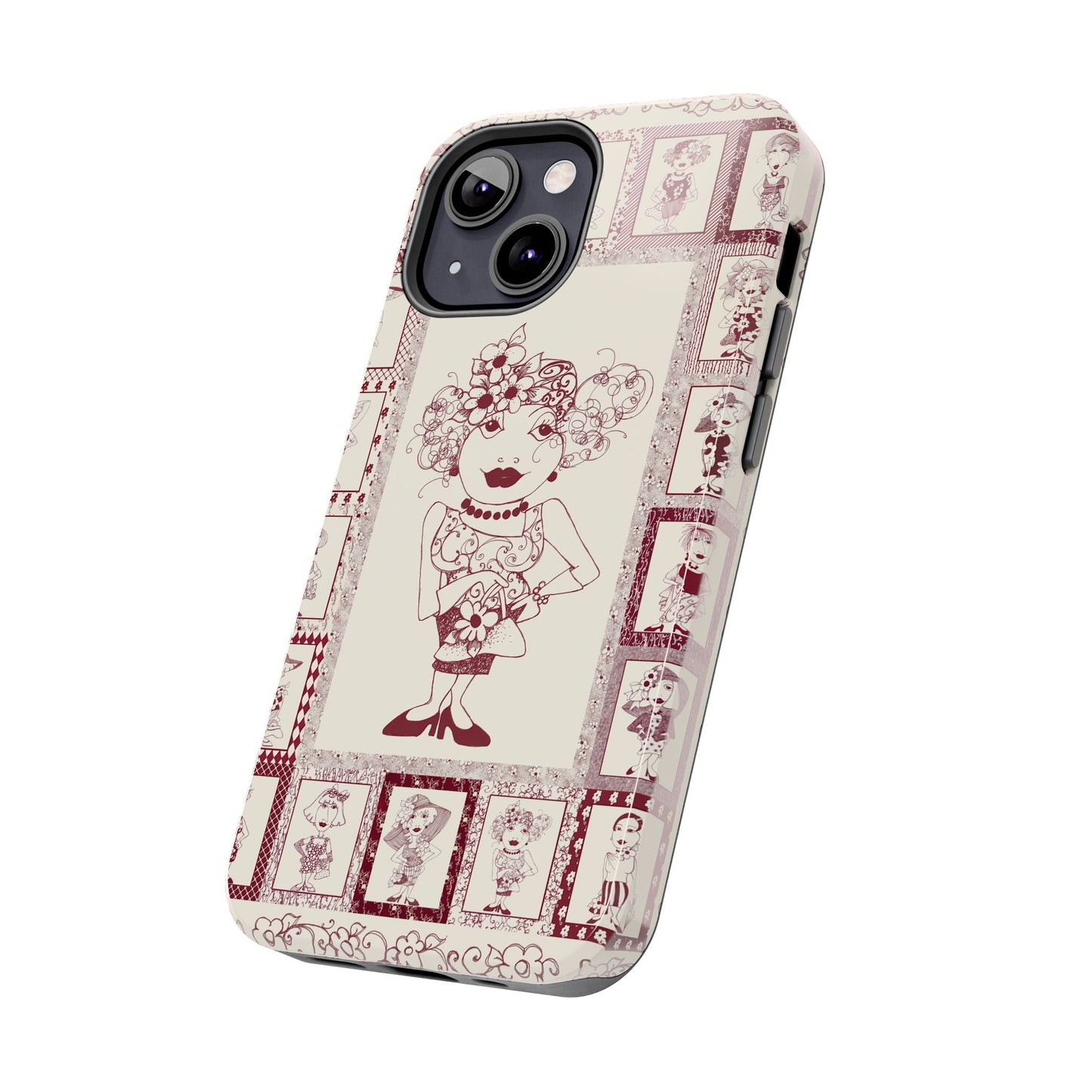 Redheads Portrait Phone Case