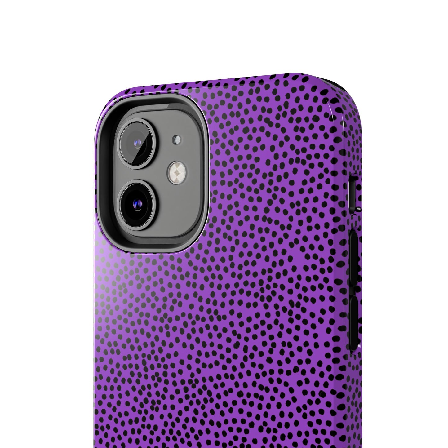 Gypsy Dots Purple / Black Phone Case