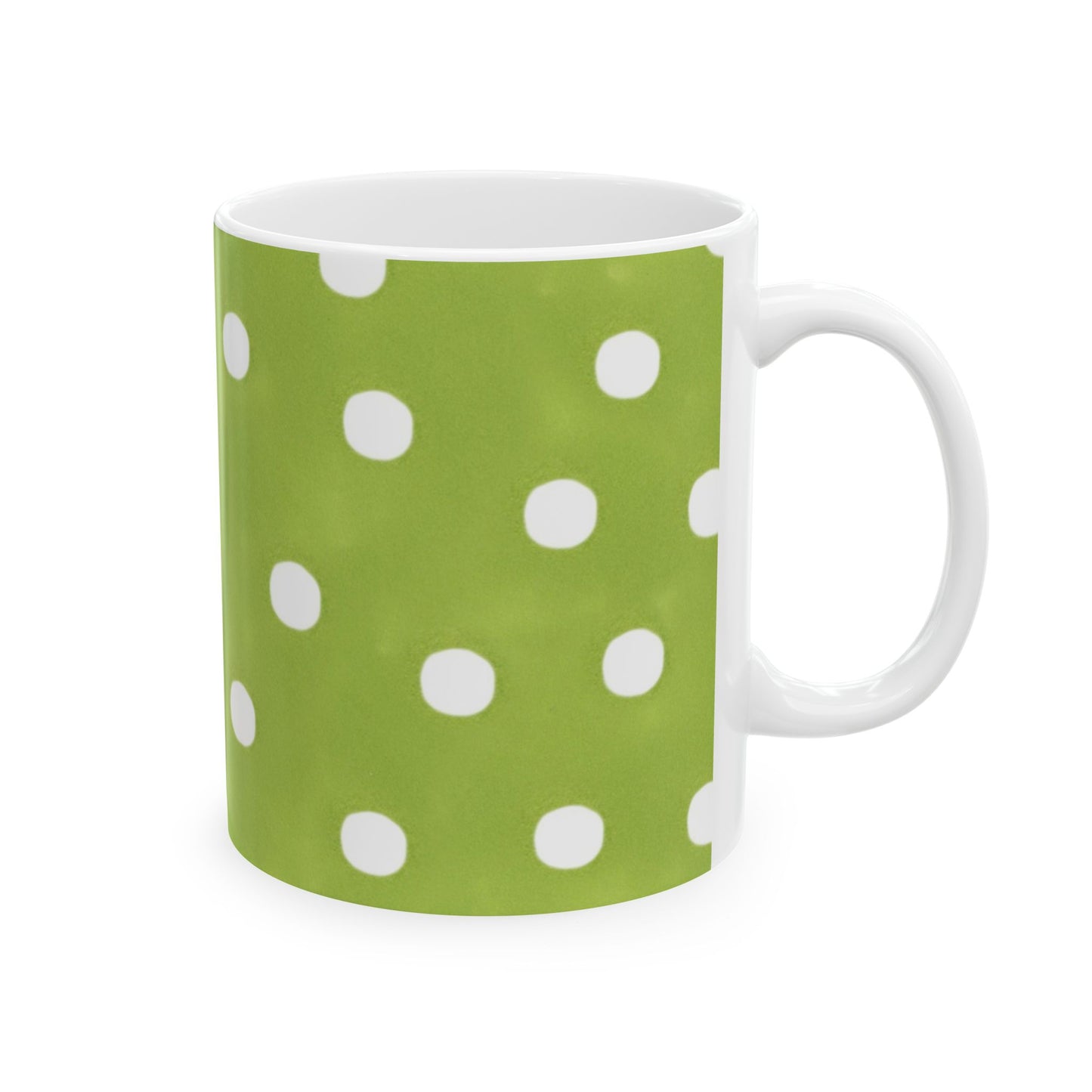 Big Dots Lime Cup