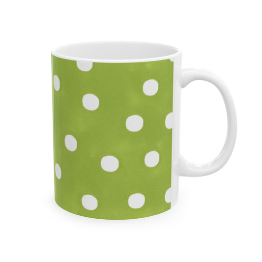 Big Dots Lime Cup