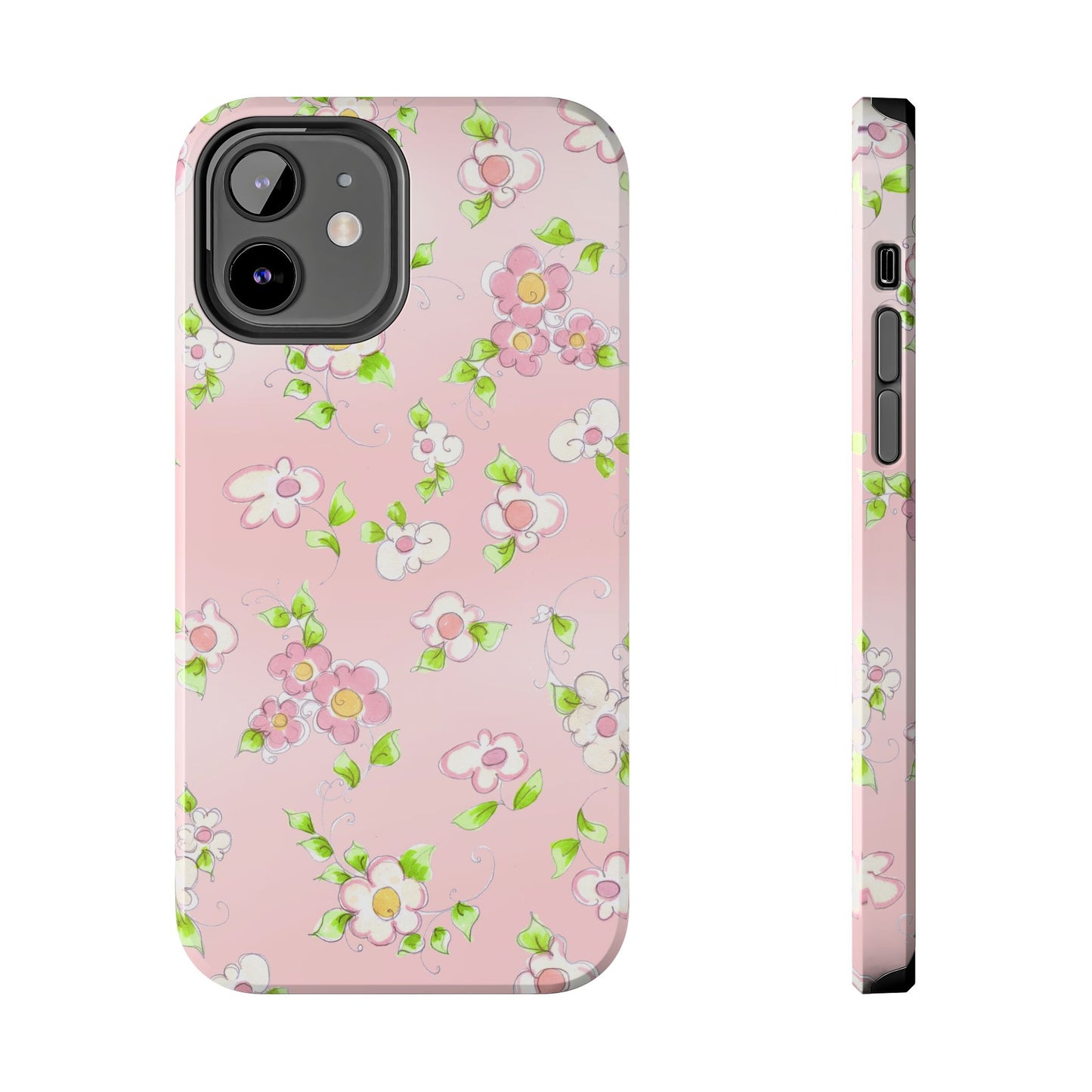 Precious Posies Pink Phone Case