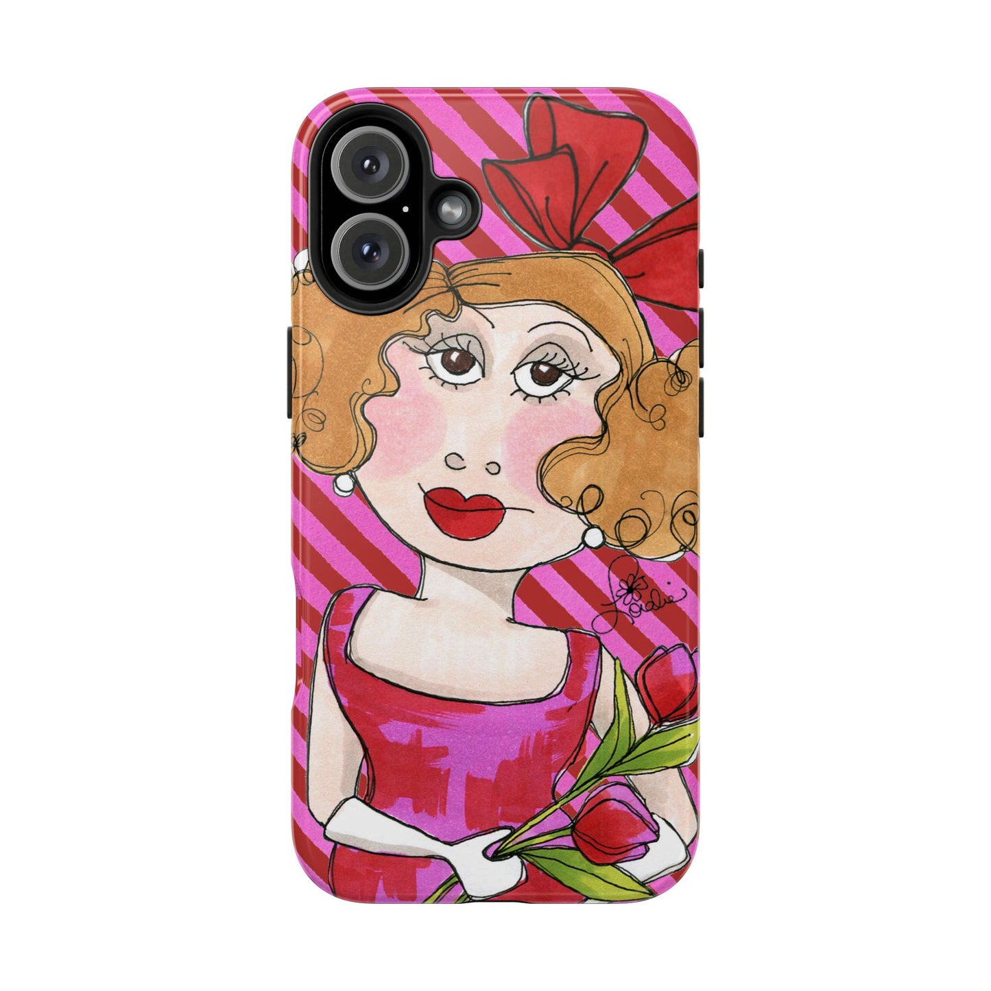 Button Head Phone Case