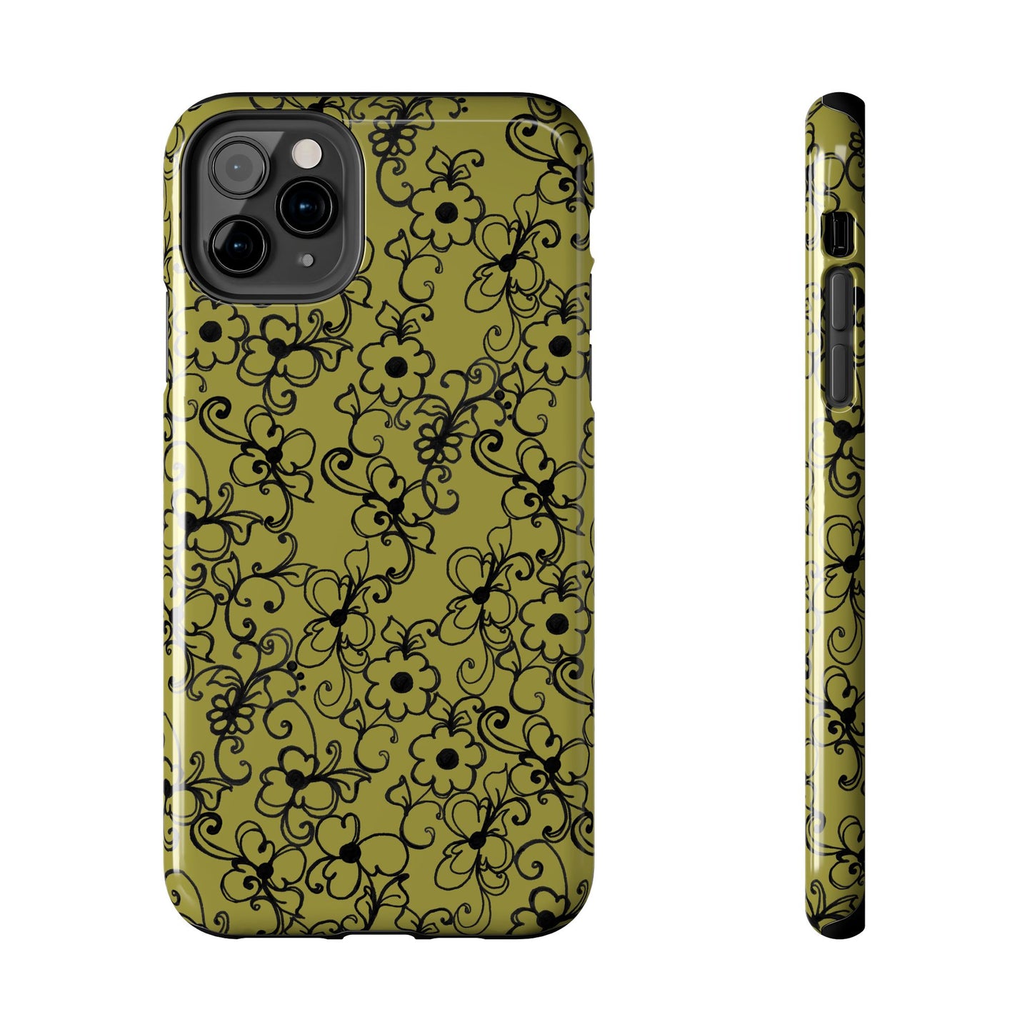 Daisy Jungle Green Phone Case