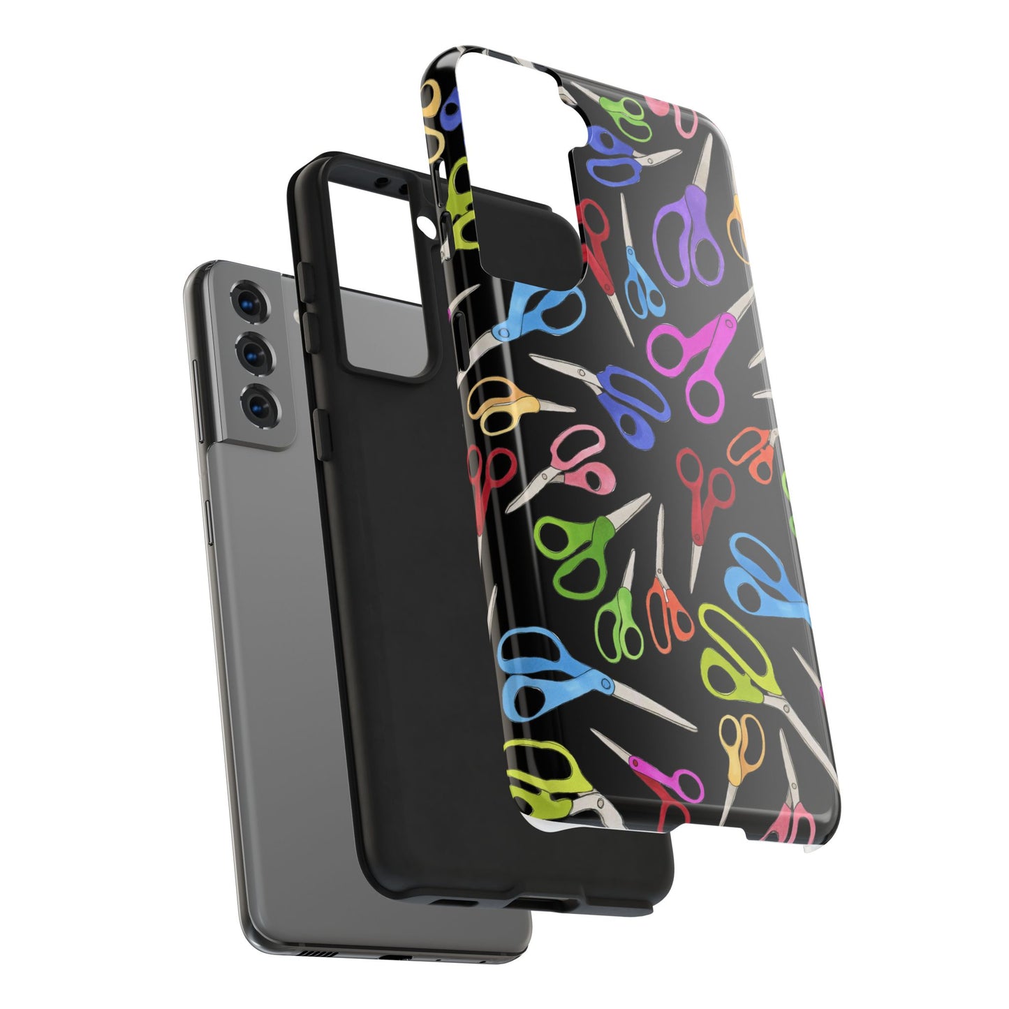 Shear Fun Black Phone Case