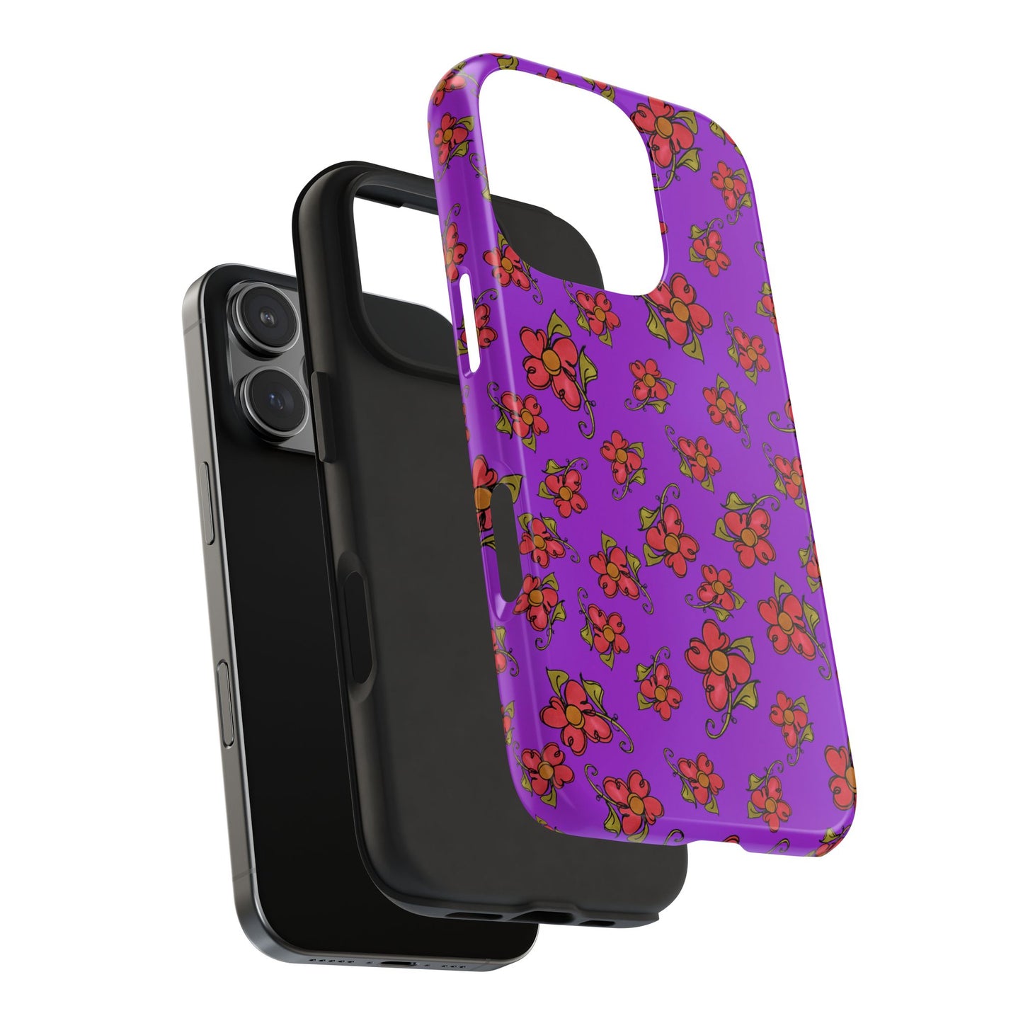 Daisy Caper Purple Phone Case