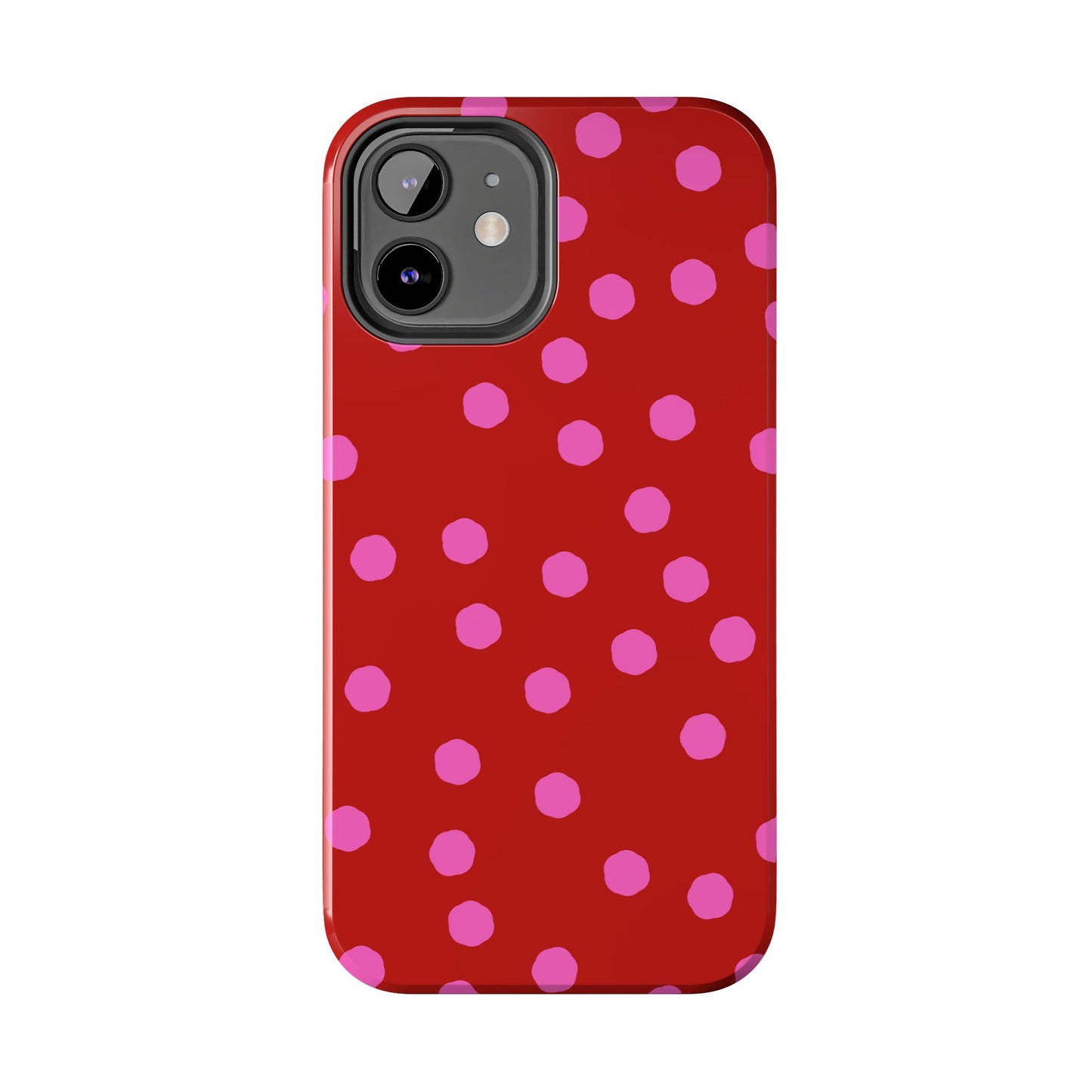 Jumbo Dots Red / Pink Phone Case