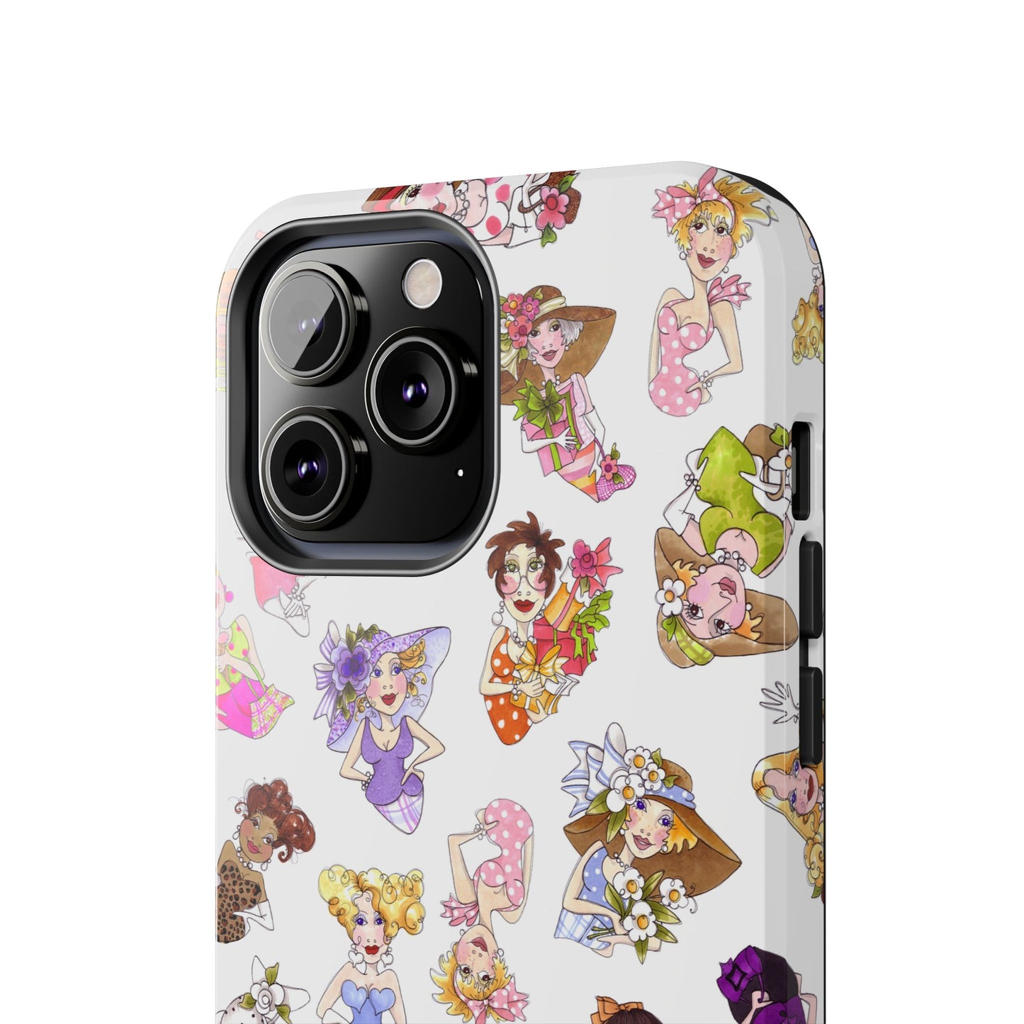 Fast Women Tossed White Phone Case