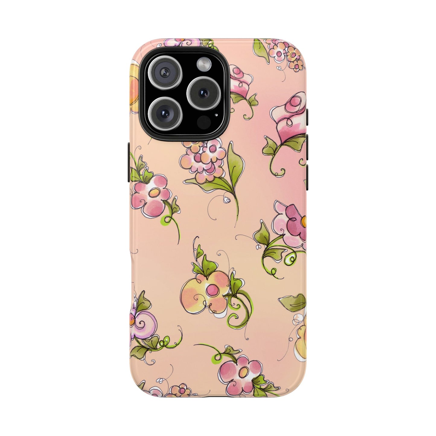 Flower Toss Sunrise Phone Case