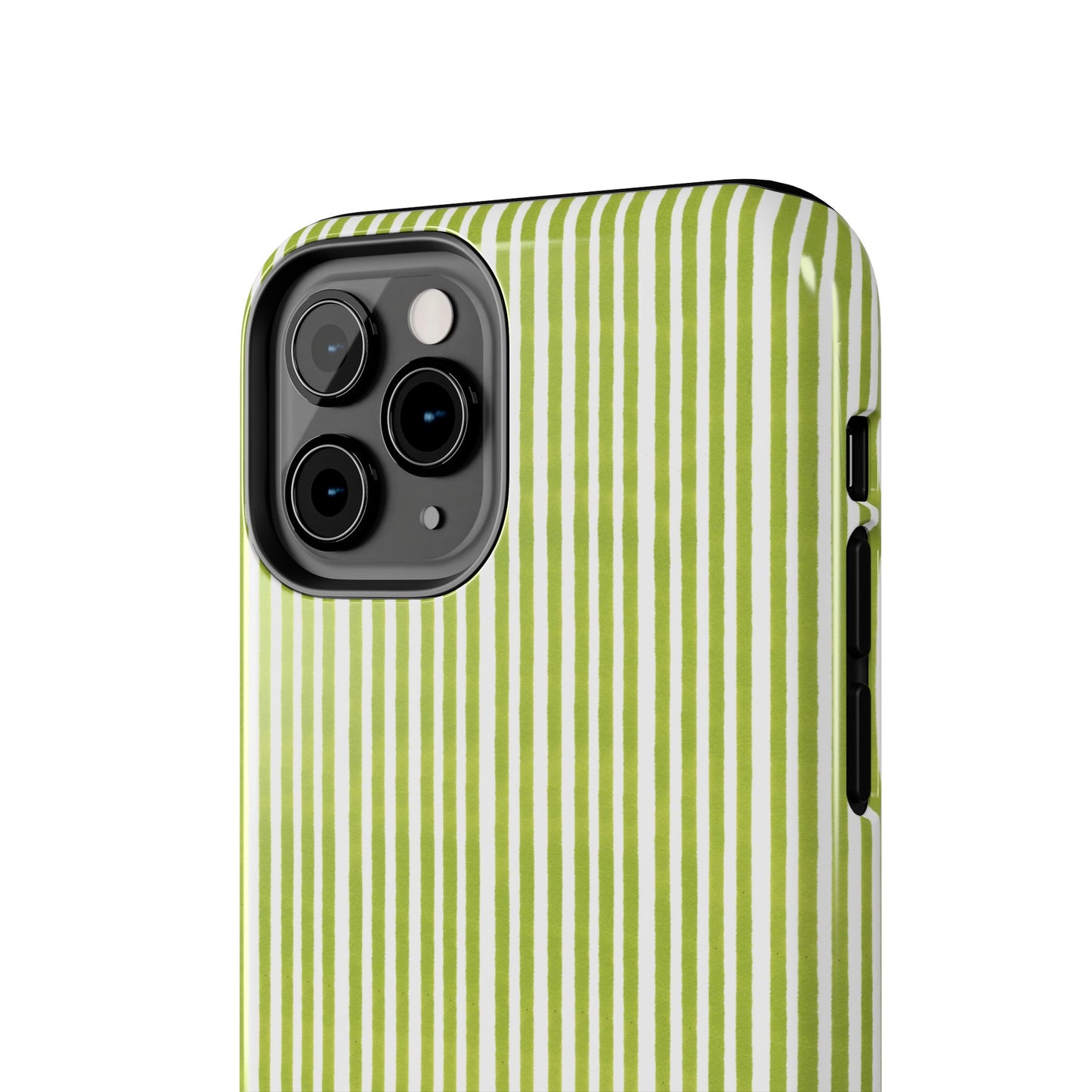 Lazy Stripe Lime Phone Case