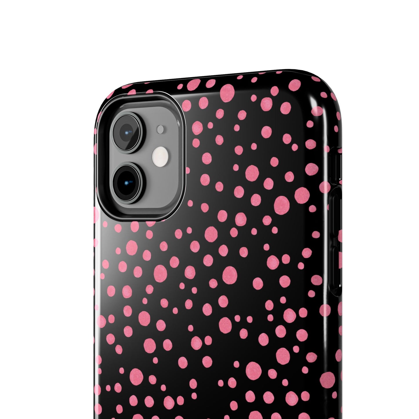 Balloon Dots Black / Pink Phone Case