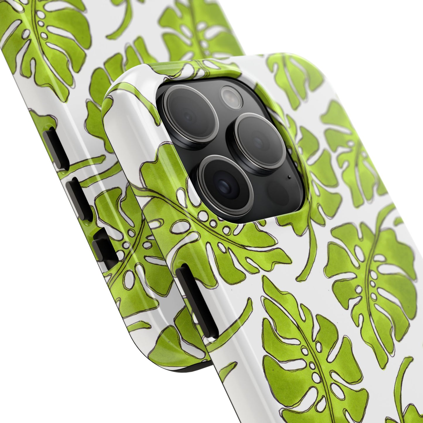 Big Leaf White Phone Case