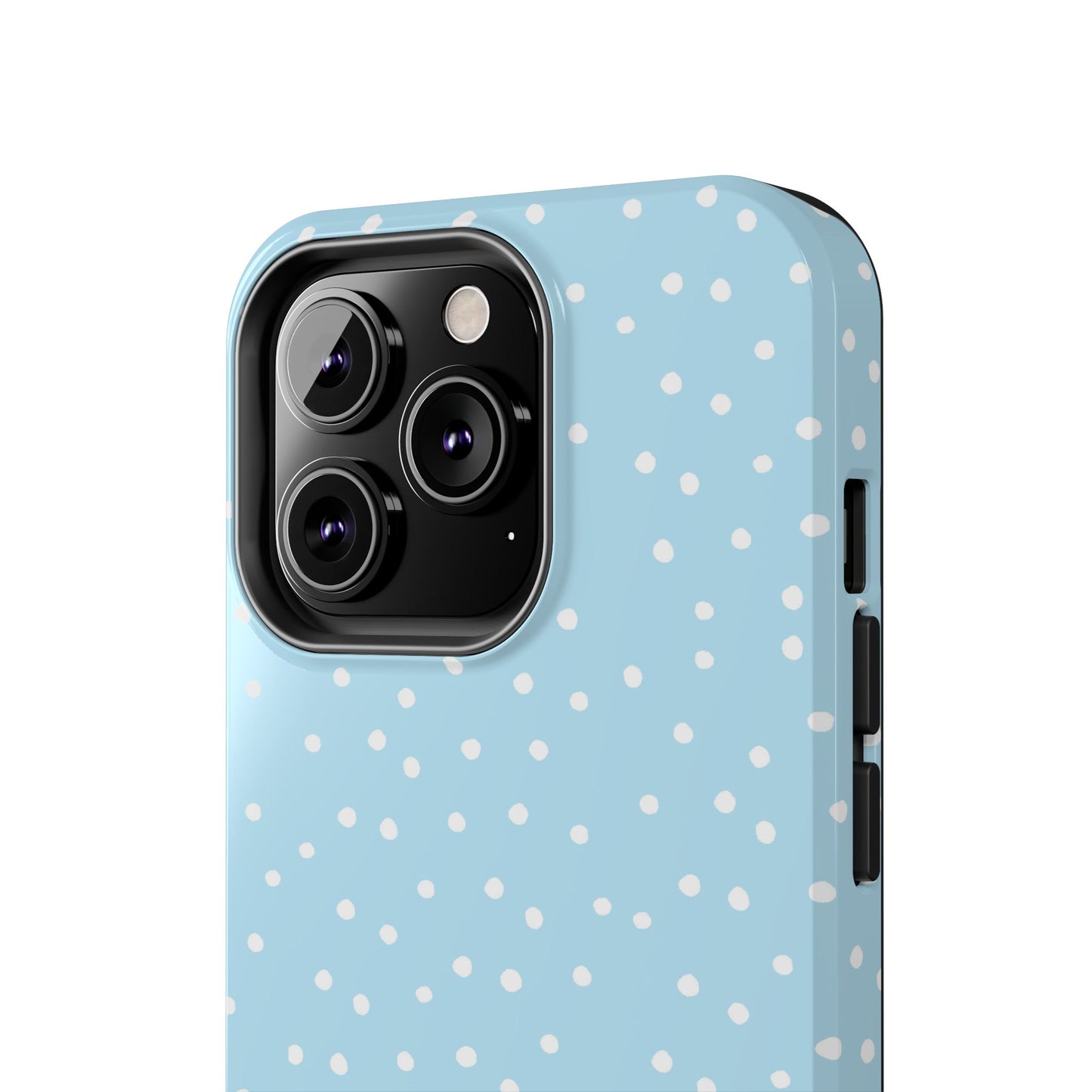 Dinky Dots Aqua / White Phone Case