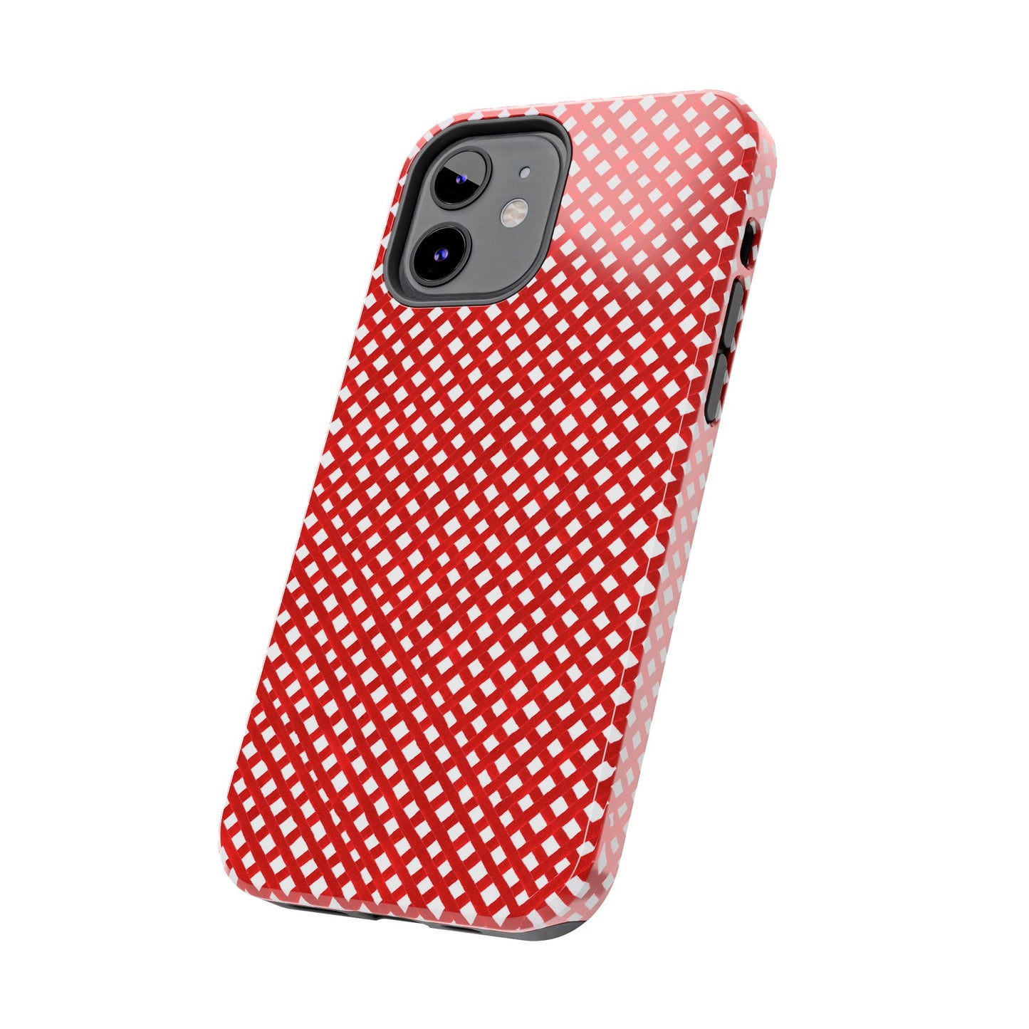 Trellis Check Red Phone Case
