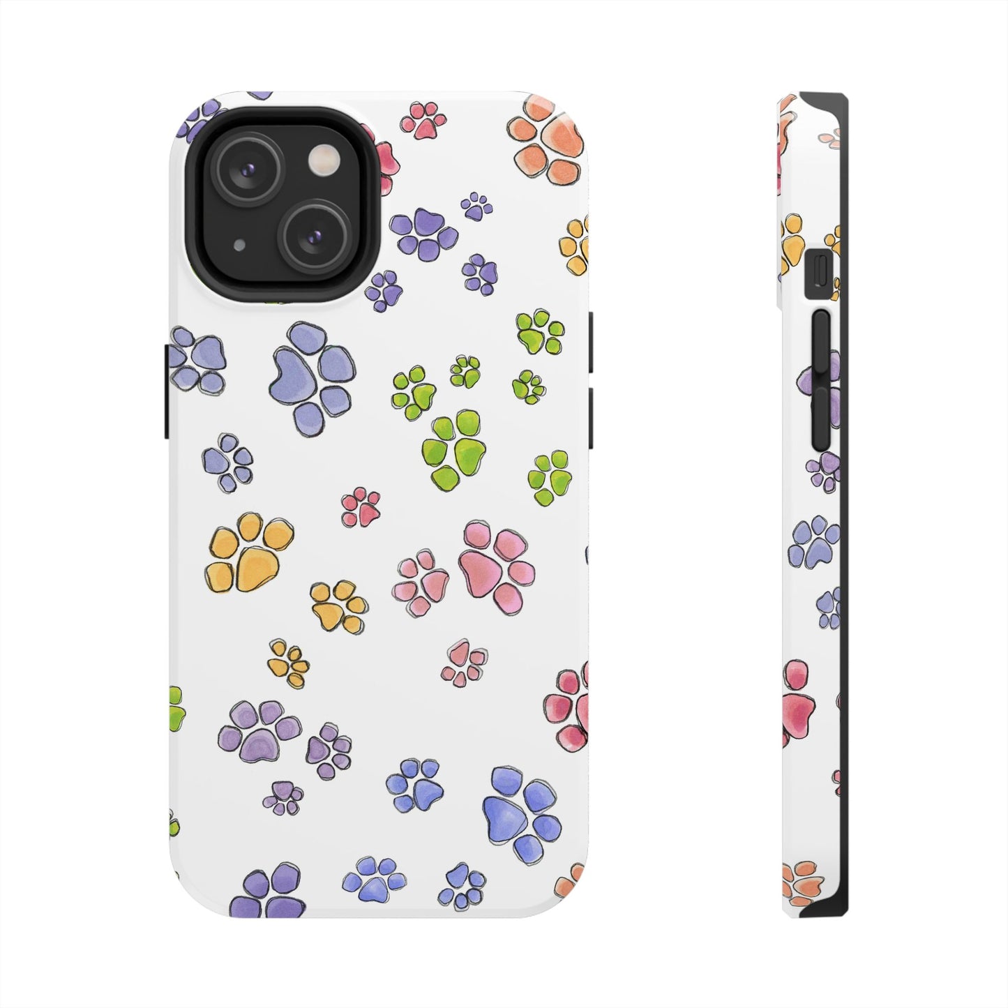 Pastel Paws Phone Case