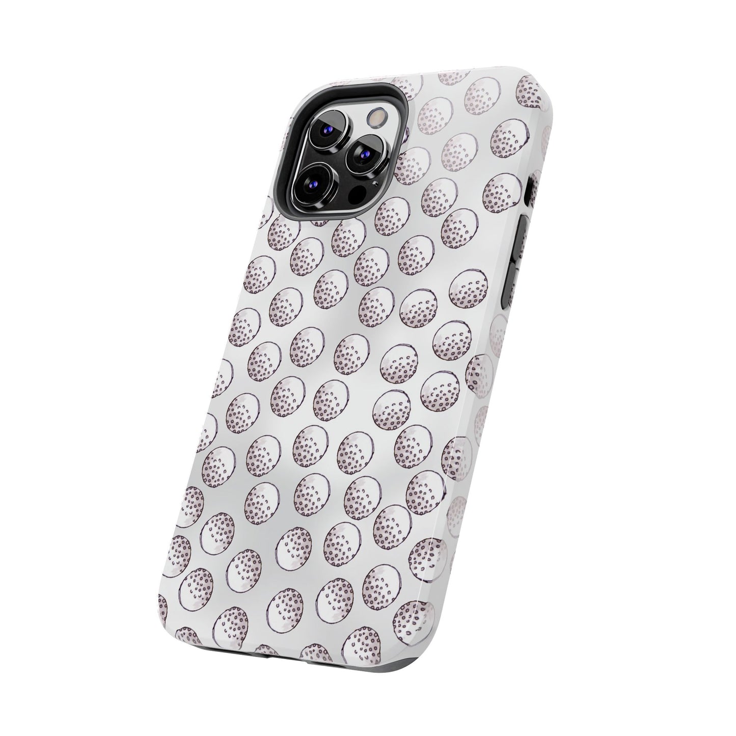 Ball Dots Gray Phone Case