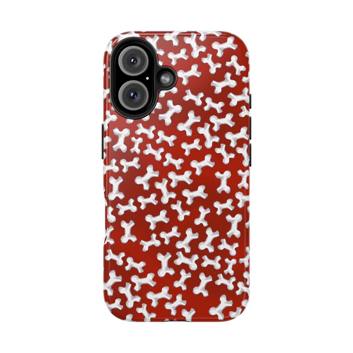 Bones a Lot Red Phone Case
