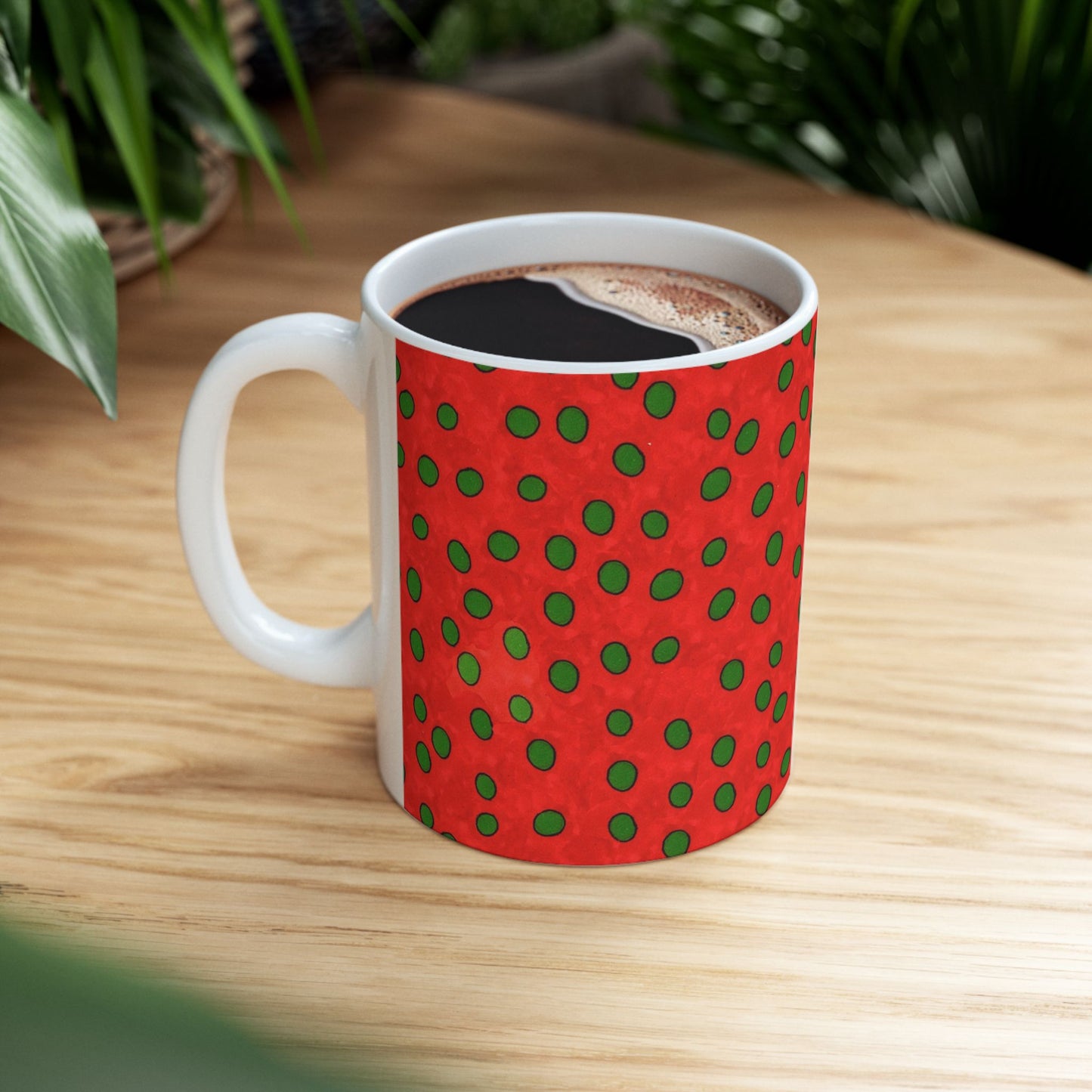 Dot Red / Green Cup