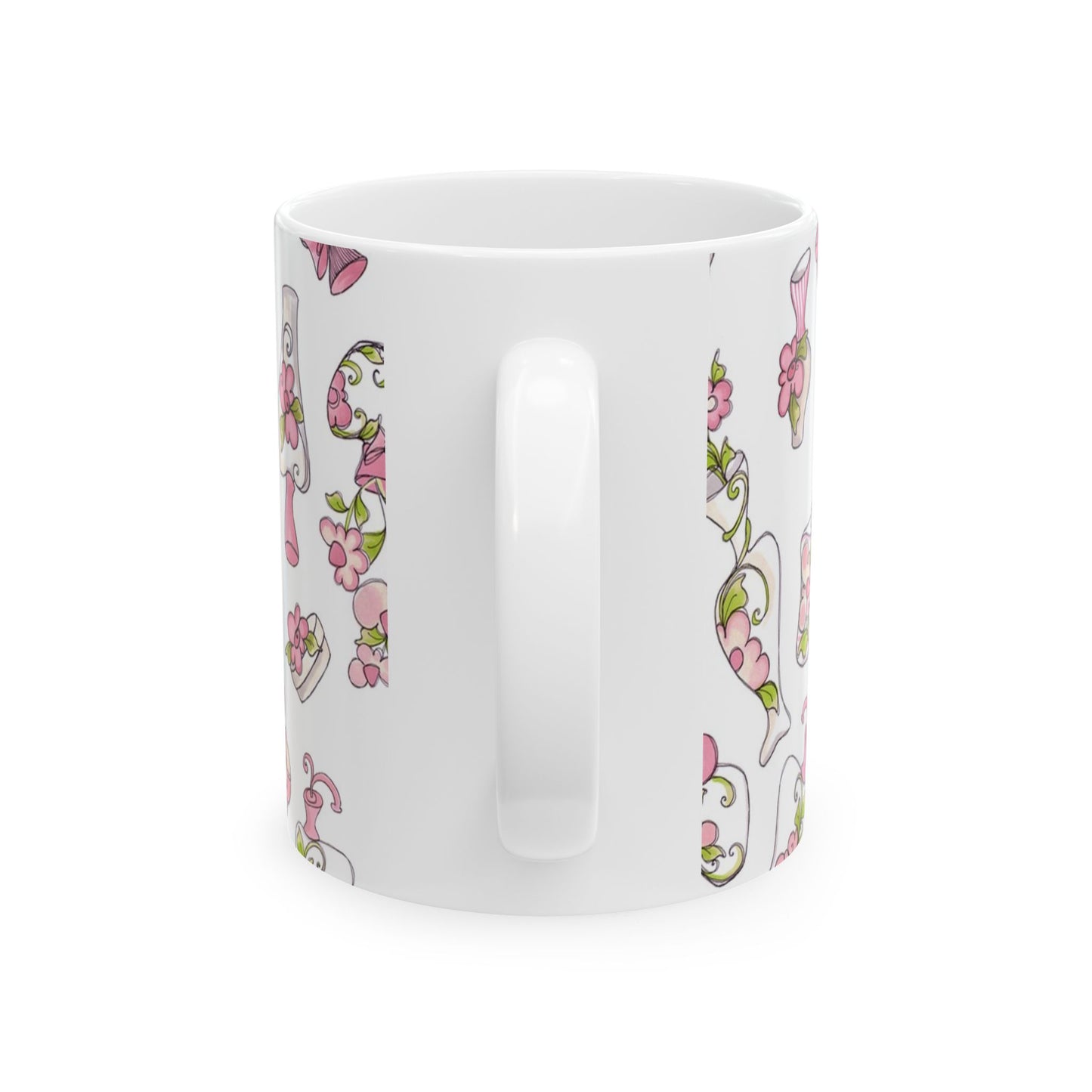 Bath Pretties White Cup