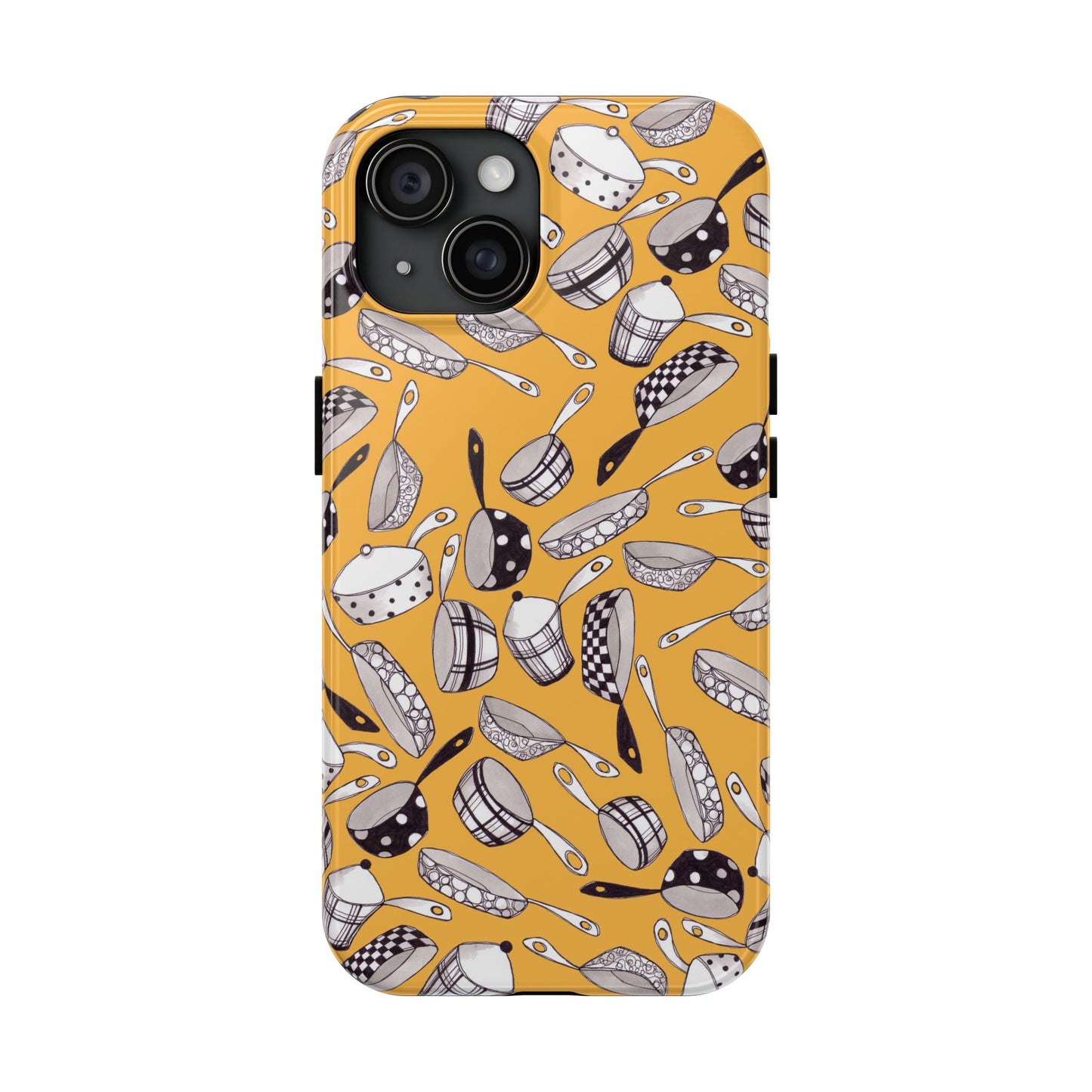 Pots & Pans Flyin' Yellow Phone Case