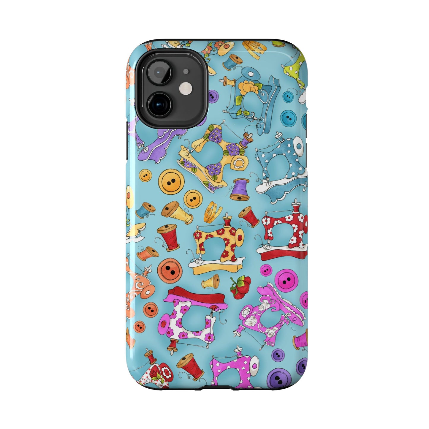 Sew Assorted Turquoise Phone Case