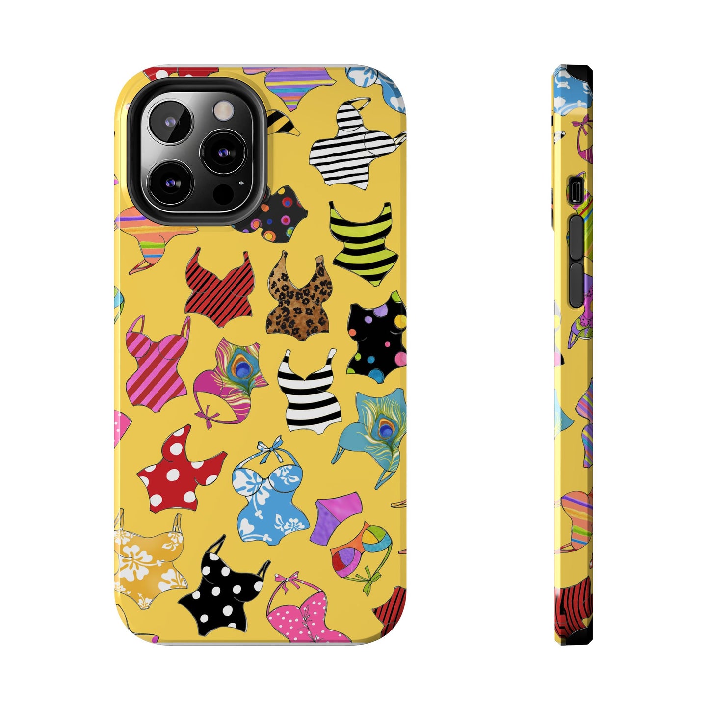 Assorted Suits Yellow Phone Case