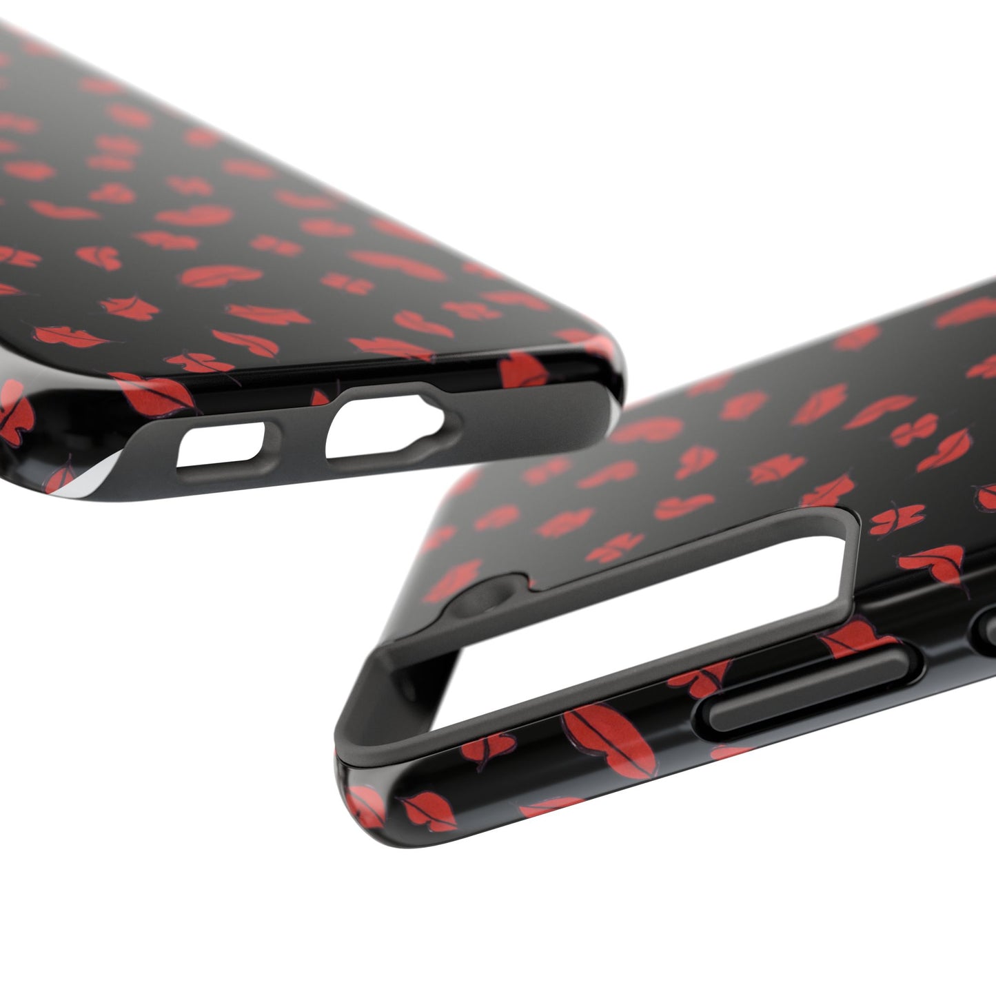 Autumn Lips Black Phone Case